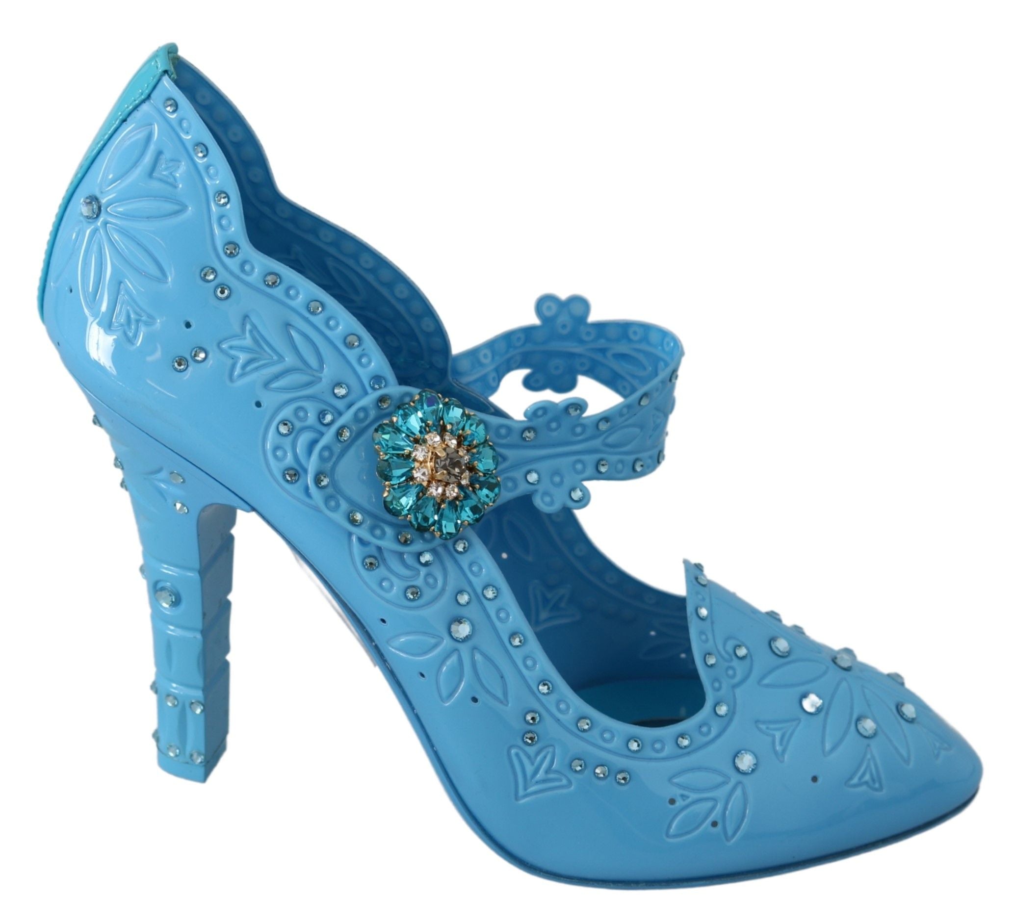 Dolce &amp; Gabbana Bezaubernde Cinderella-Pumps aus Kristall