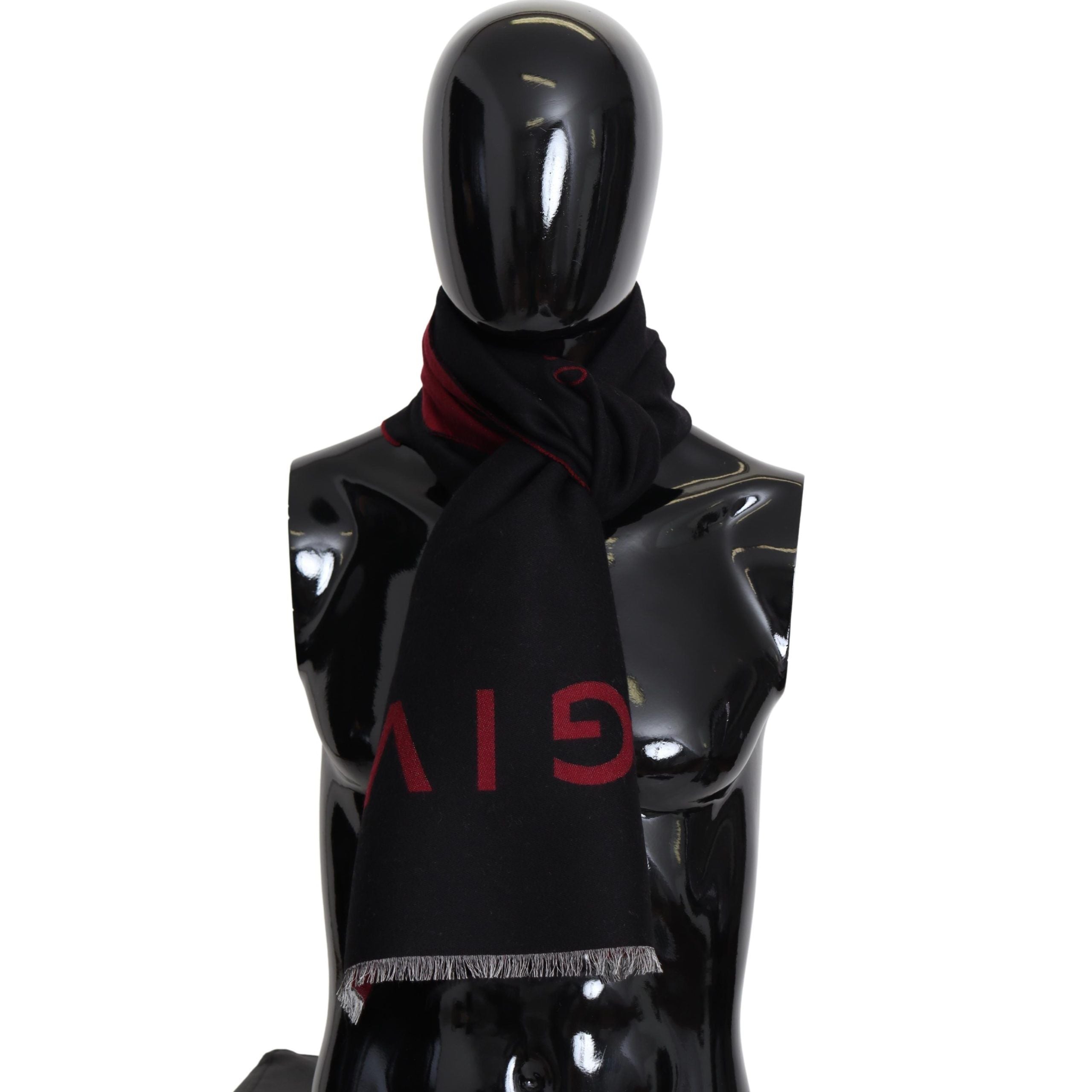 Eleganter Unisex-Schal aus Woll-Seidenmischung von Givenchy