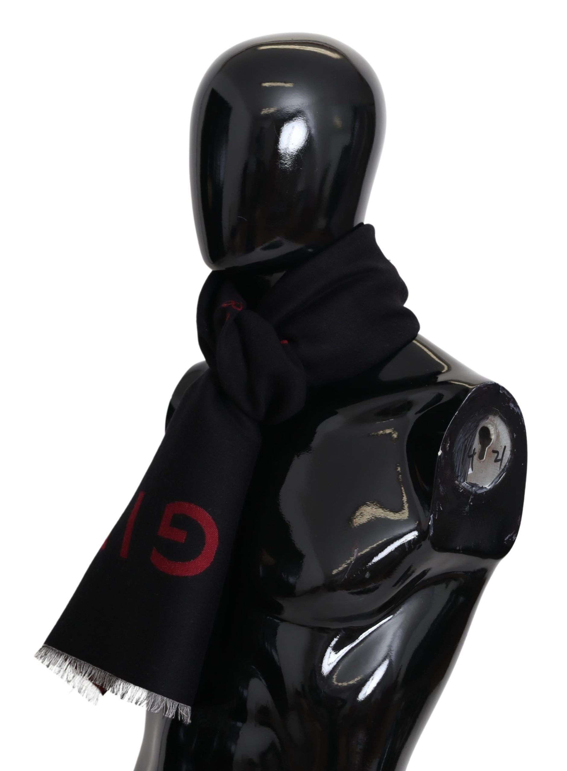Eleganter Unisex-Schal aus Woll-Seidenmischung von Givenchy