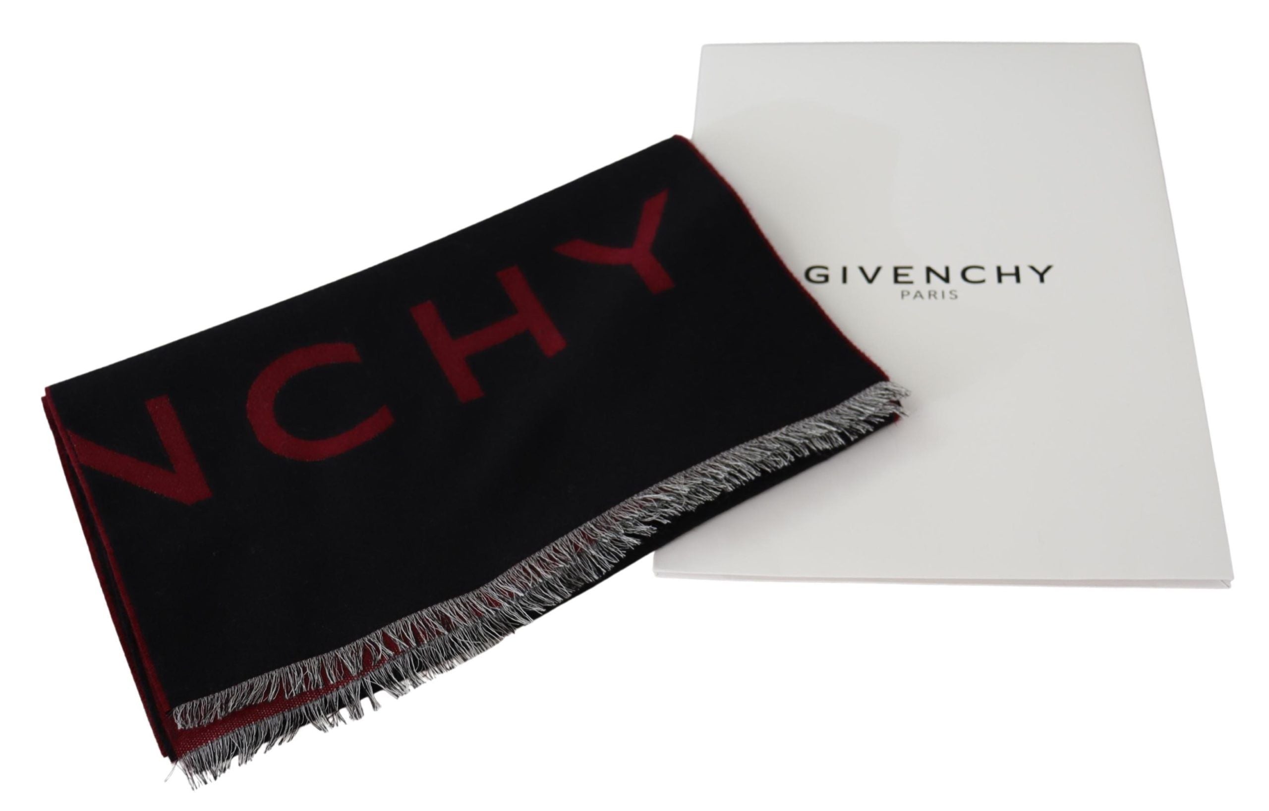 Eleganter Unisex-Schal aus Woll-Seidenmischung von Givenchy