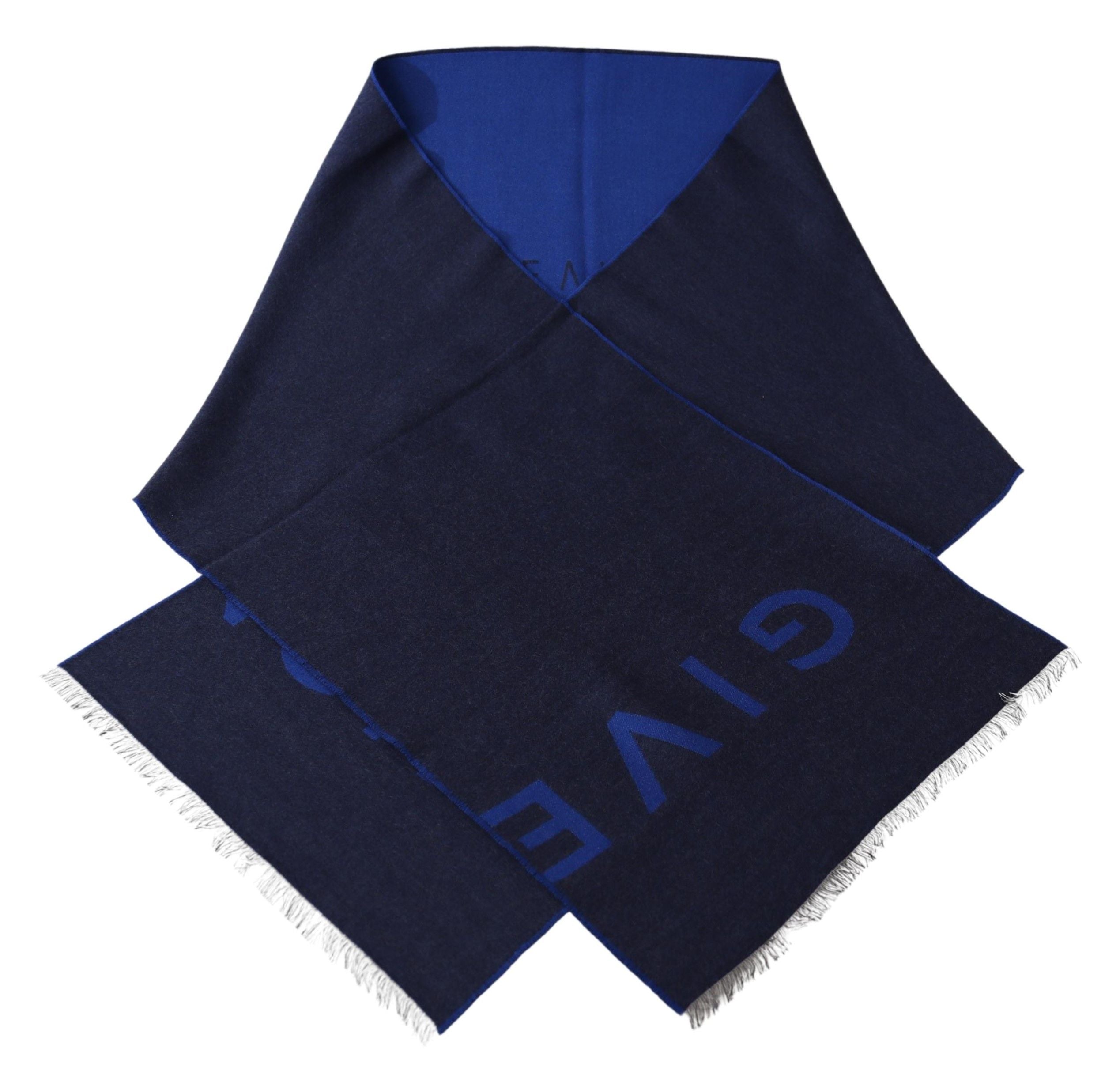 Eleganter Unisex-Schal aus Woll-Seidenmischung von Givenchy