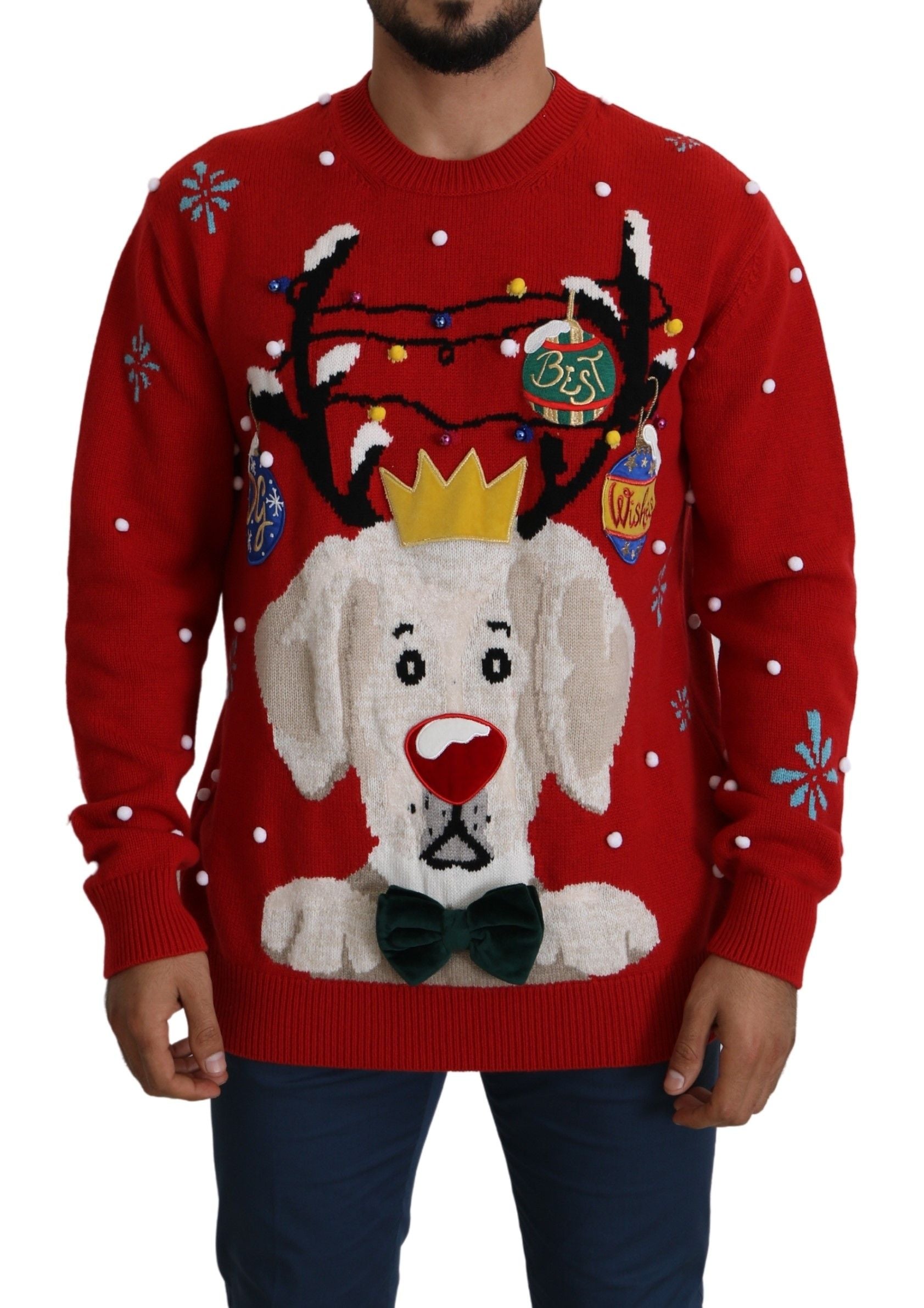 Pulover elegant din cașmir de Crăciun Dolce &amp; Gabbana