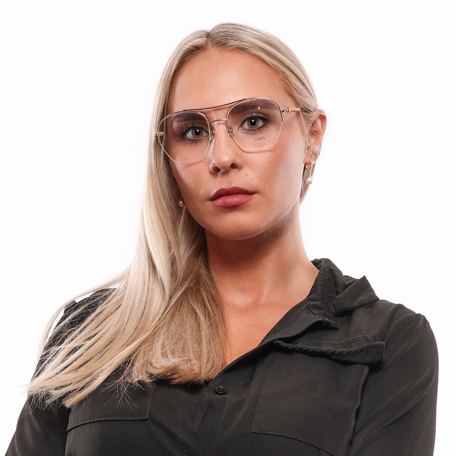 Rame optice Tod's argintii pentru femei