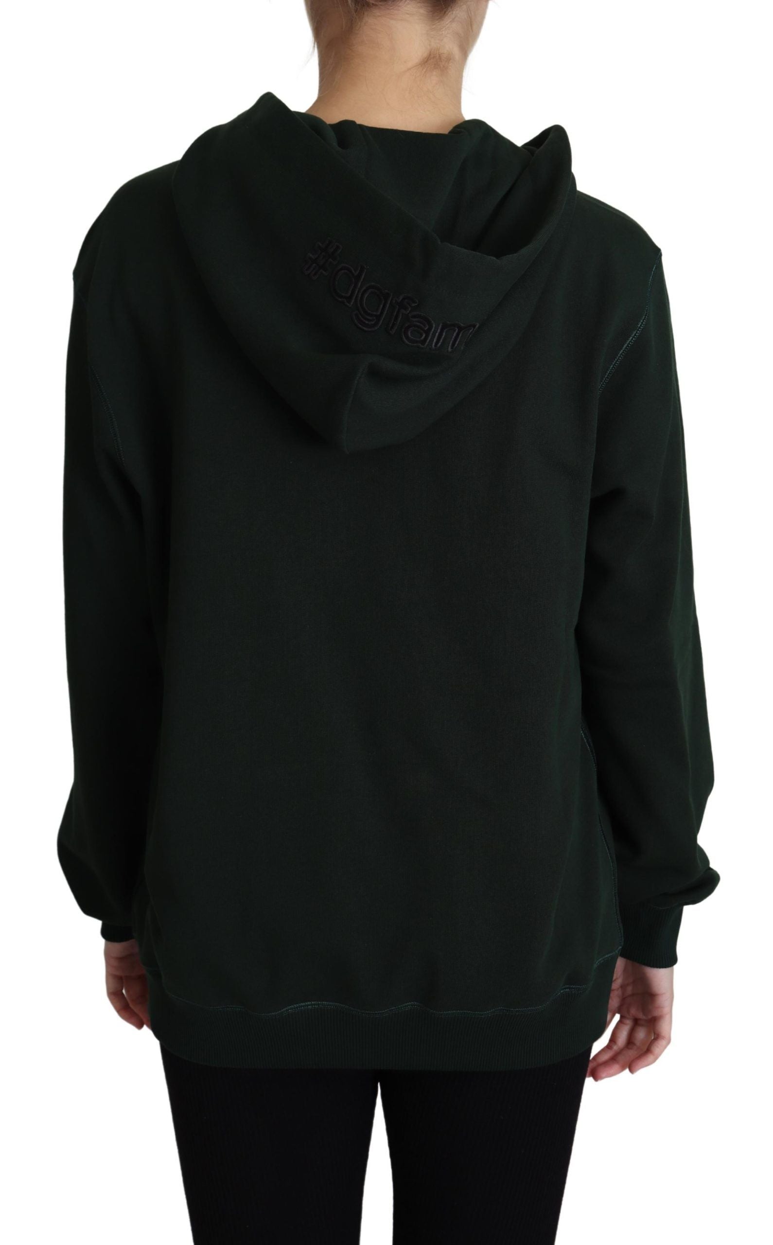 Dolce &amp; Gabbana – Hoodie mit Regal-Kronenstickerei