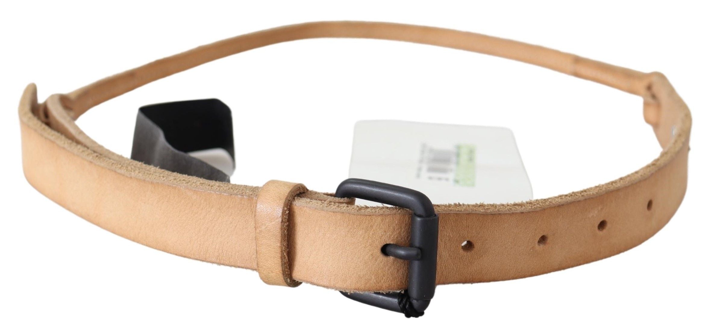 Scervino Street Eleganter brauner Leder-Modegürtel