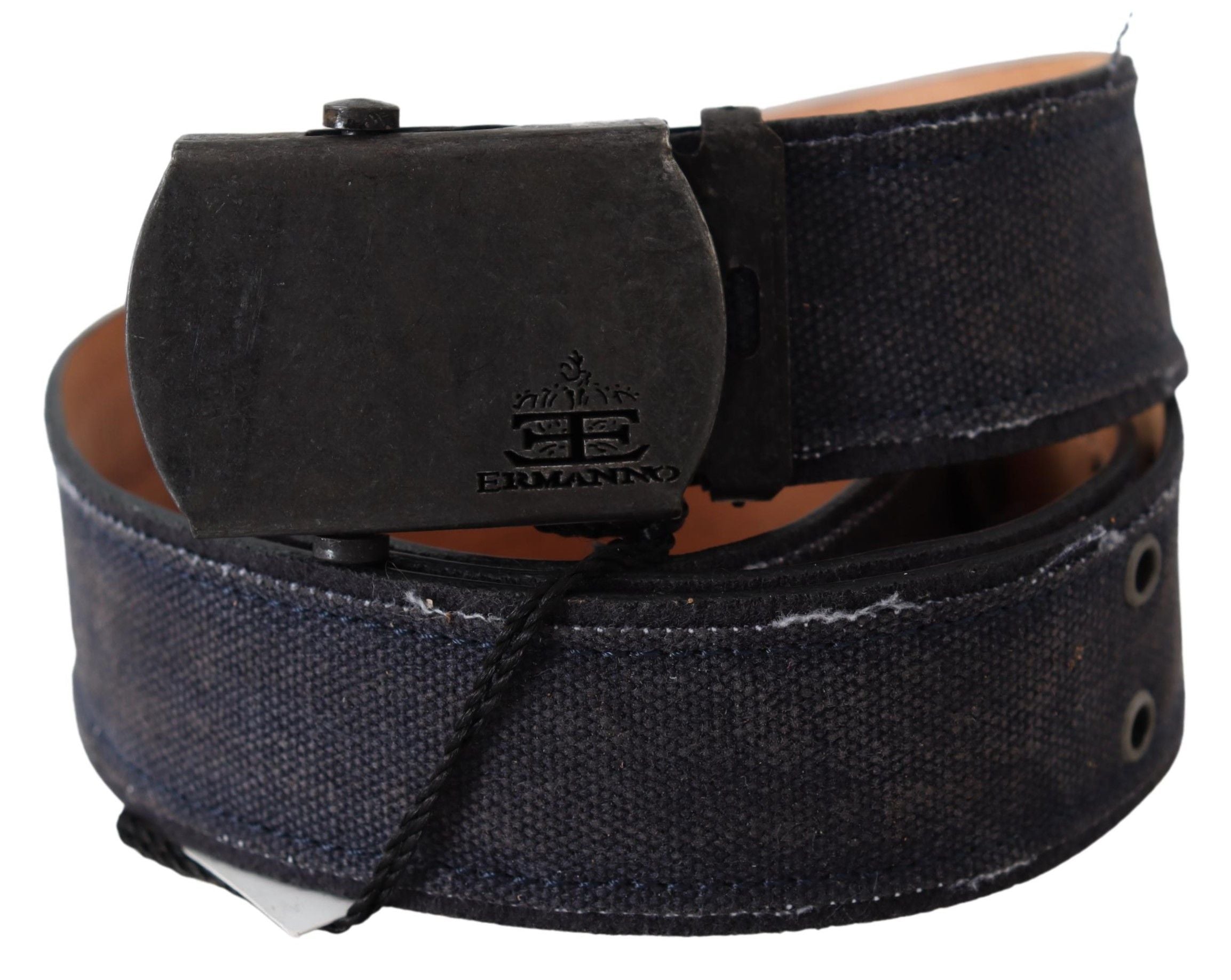 Ermanno Scervino Chic Taillengürtel aus blauem Leder