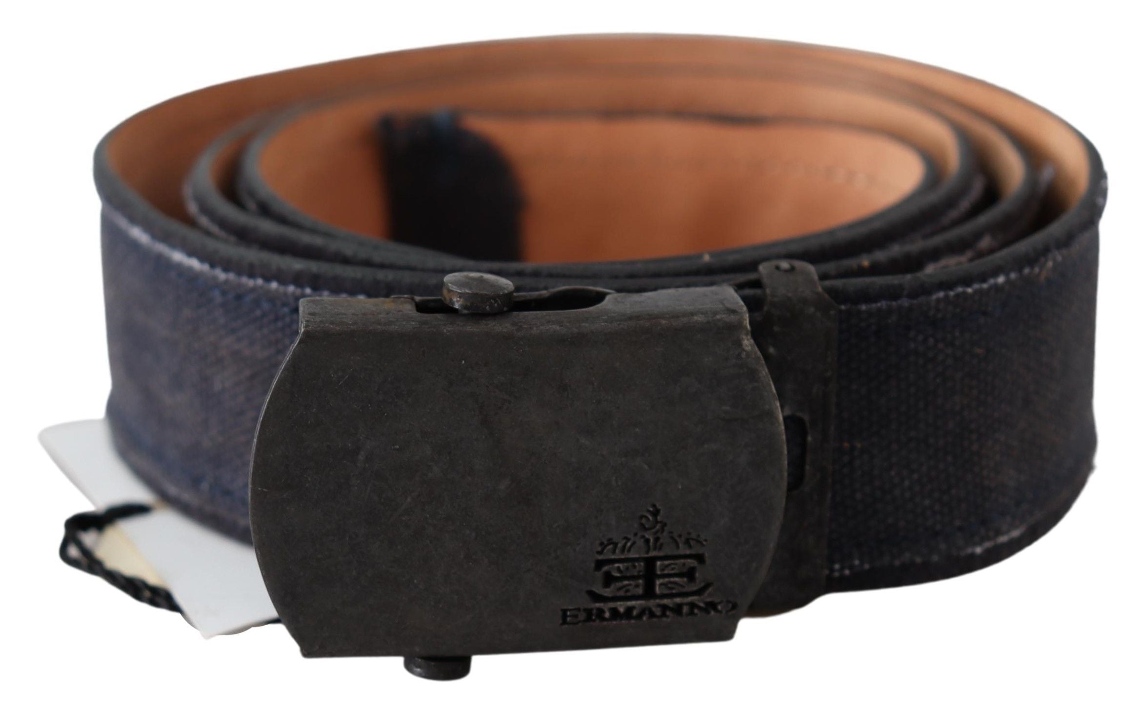 Ermanno Scervino Chic Taillengürtel aus blauem Leder