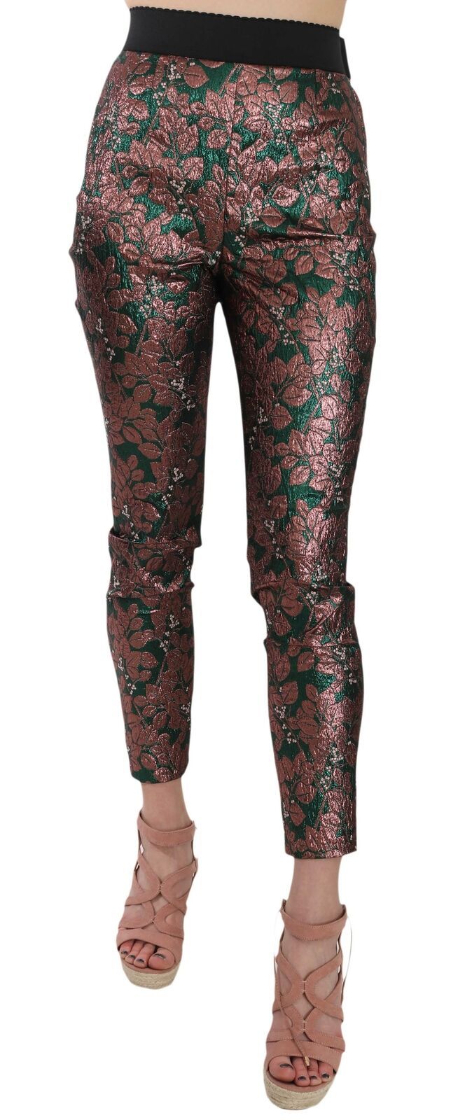 Dolce &amp; Gabbana Elegante mehrfarbige Designerhose