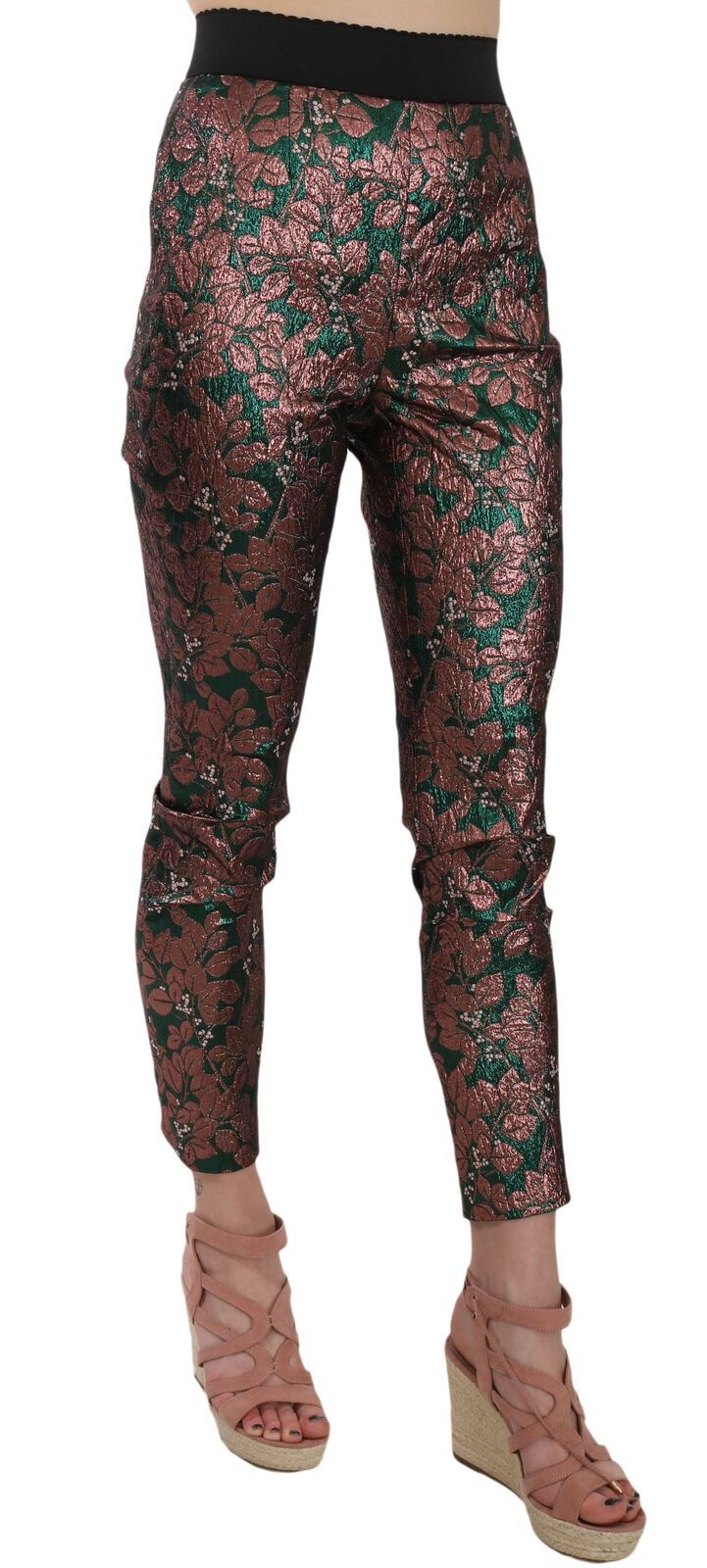 Dolce &amp; Gabbana Elegante mehrfarbige Designerhose