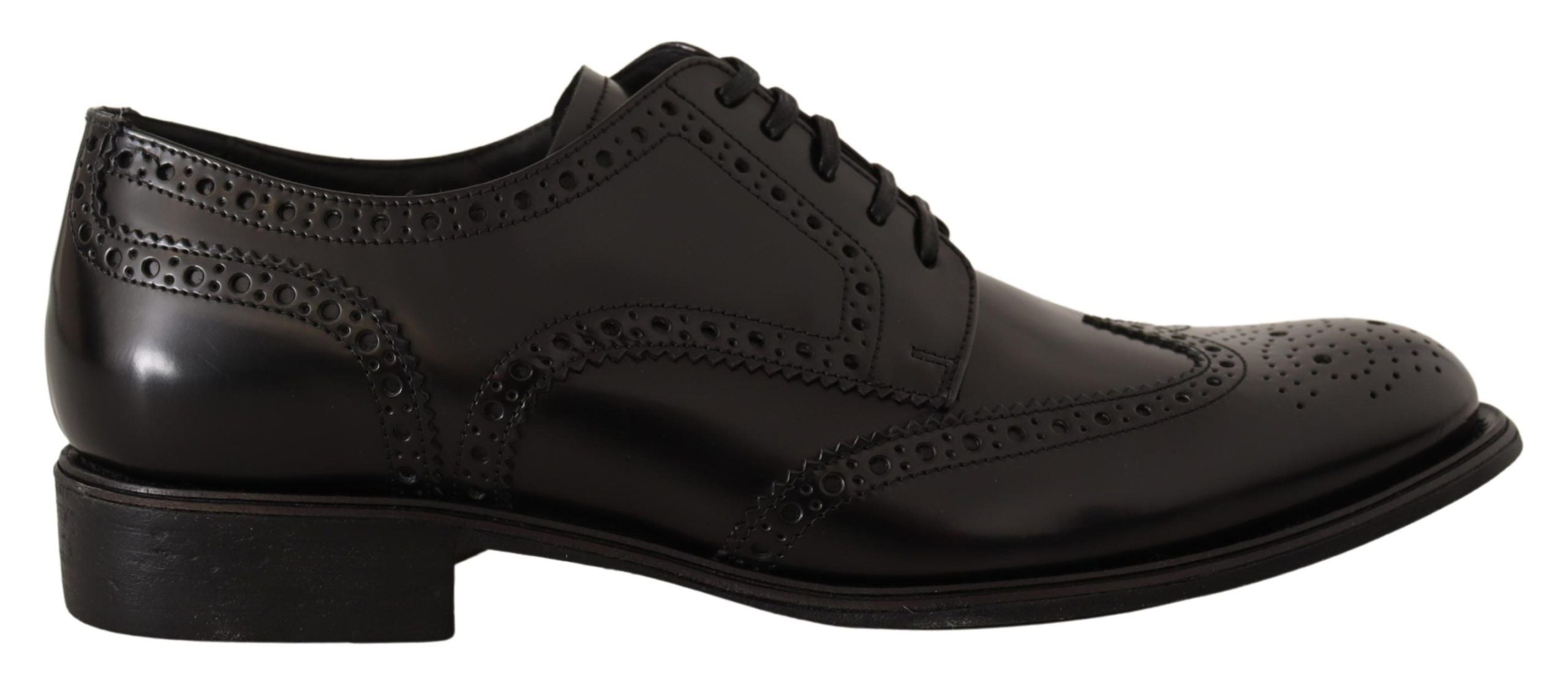 Dolce &amp; Gabbana Elegante Wingtip-Derby-Oxford-Schuhe
