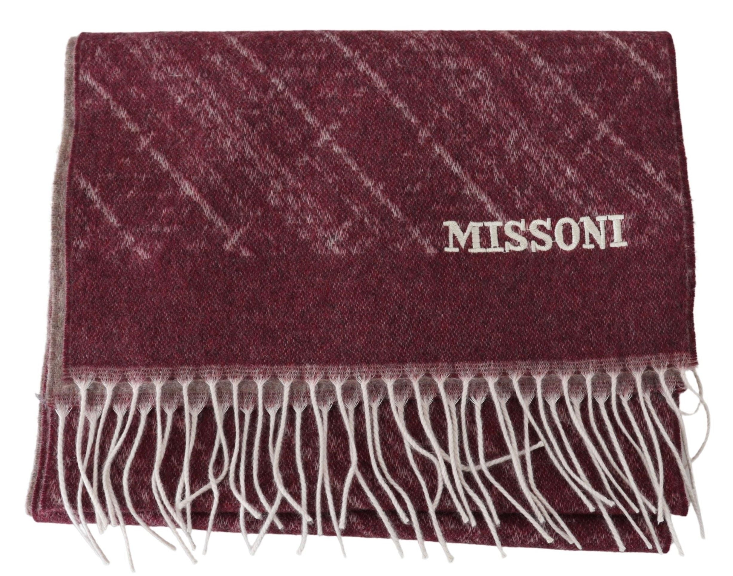 Missoni Eleganter Kaschmirschal mit Fransen