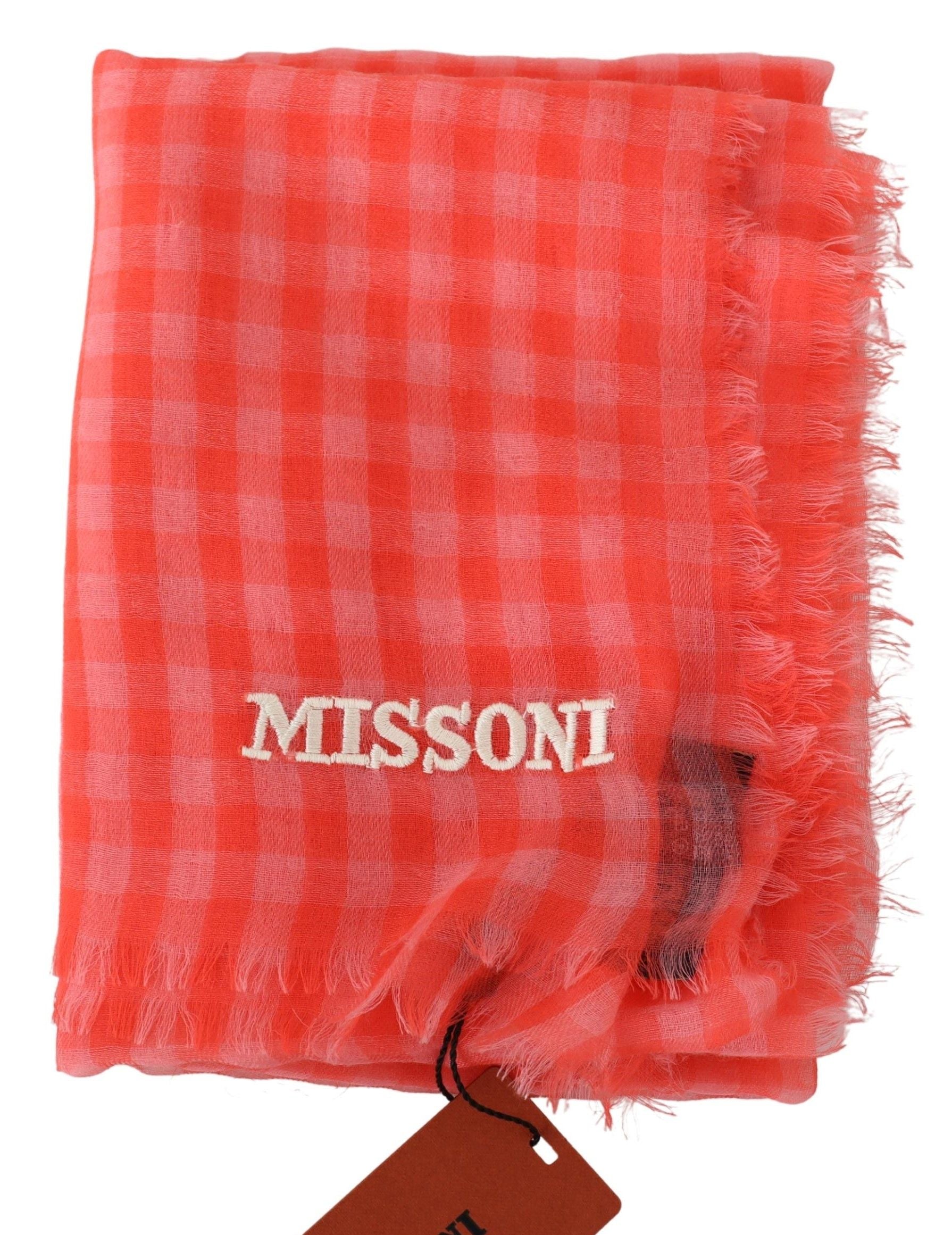 Missoni Luxuriöser karierter Kaschmirschal