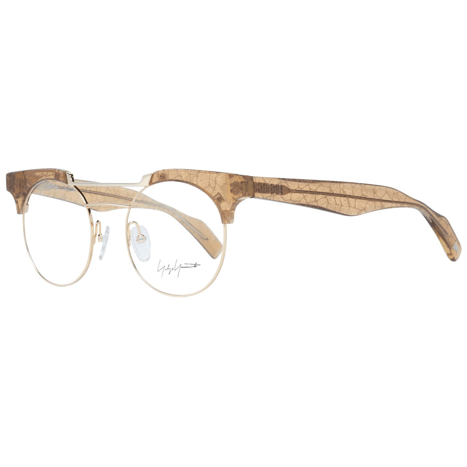 Yohji Yamamoto Gold Damen Optische Brillenfassungen
