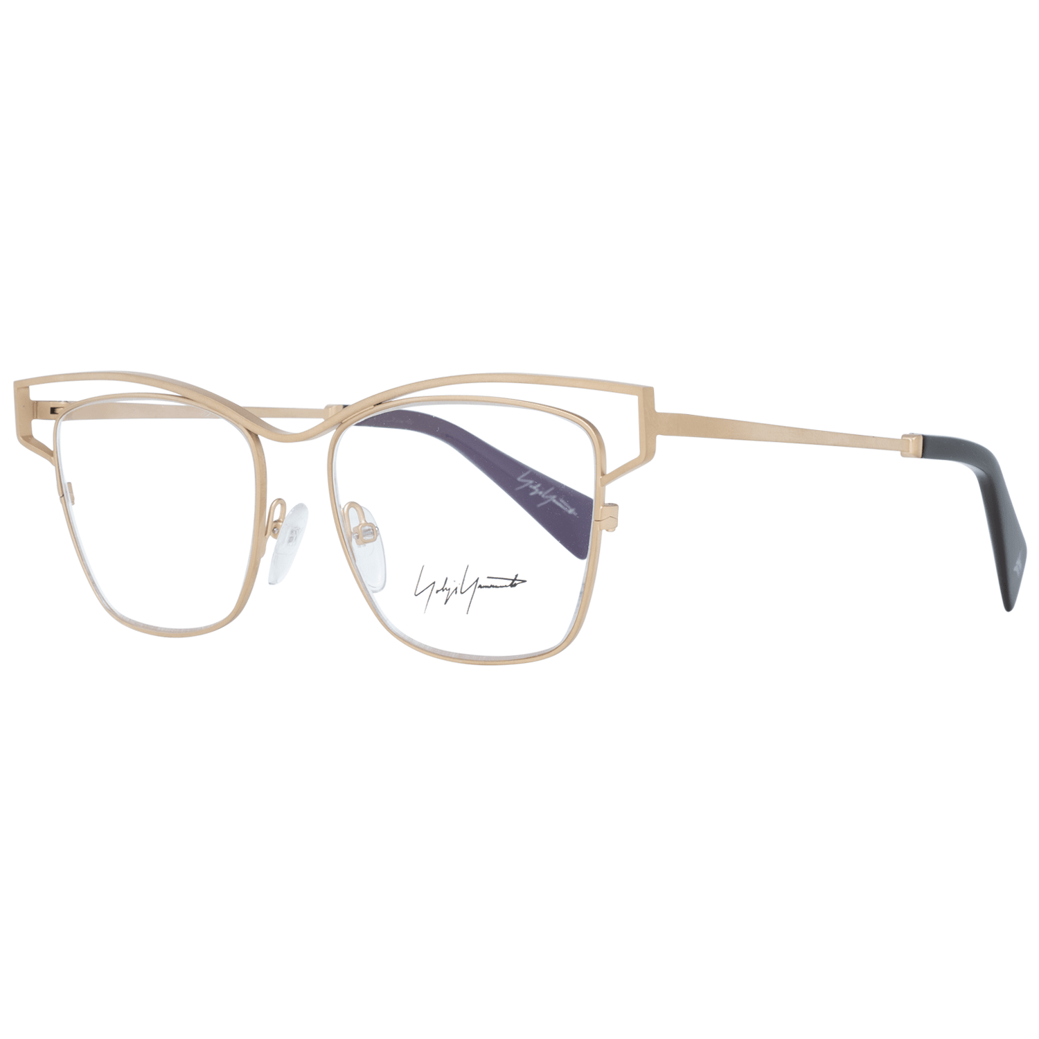 Yohji Yamamoto Gold Damen Optische Brillenfassungen