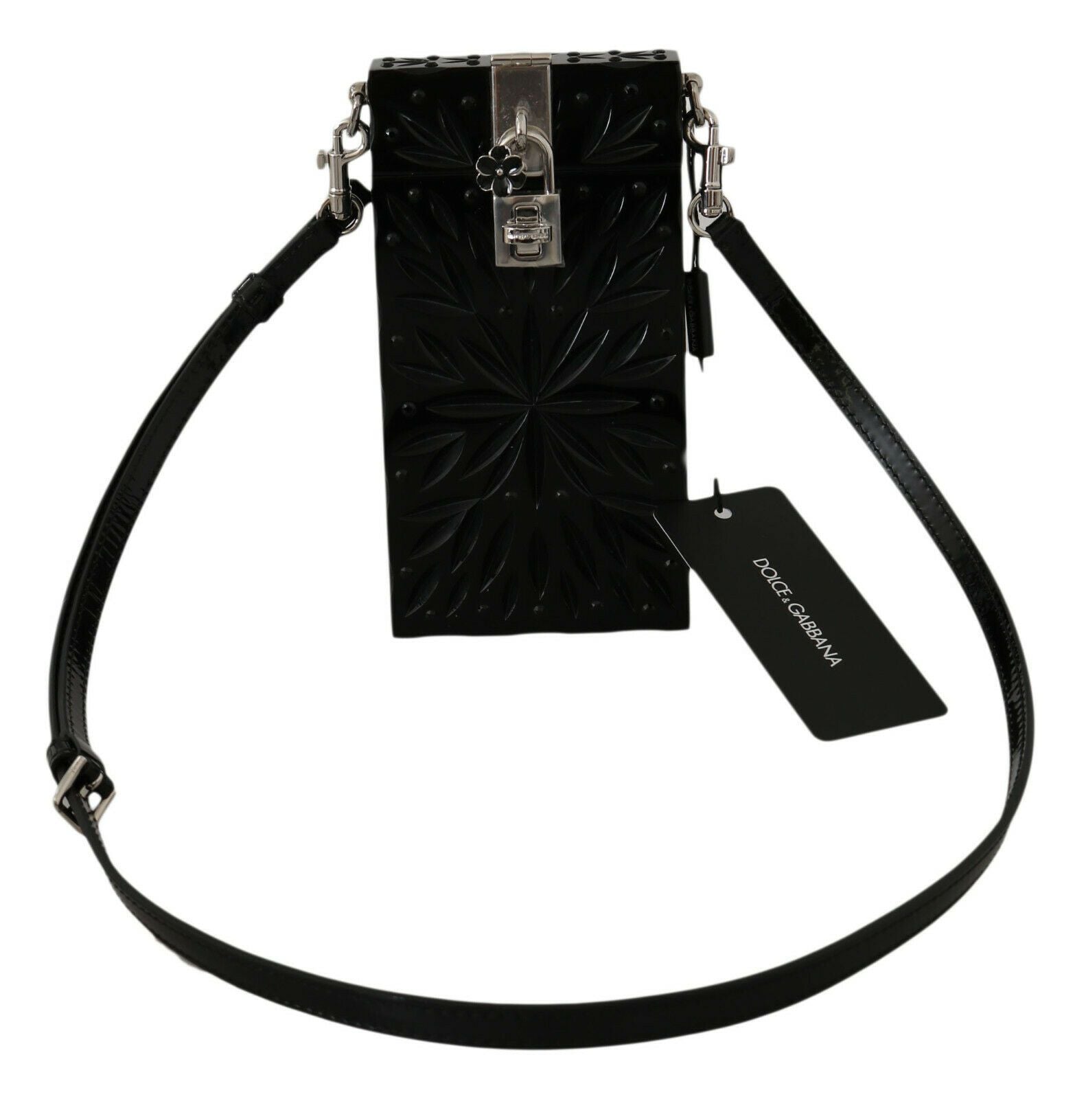 Dolce &amp; Gabbana Exquisiter Zigarettenetuihalter aus Kristall-Plexi