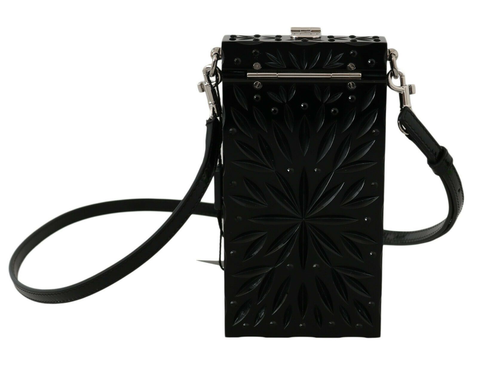Dolce &amp; Gabbana Exquisiter Zigarettenetuihalter aus Kristall-Plexi