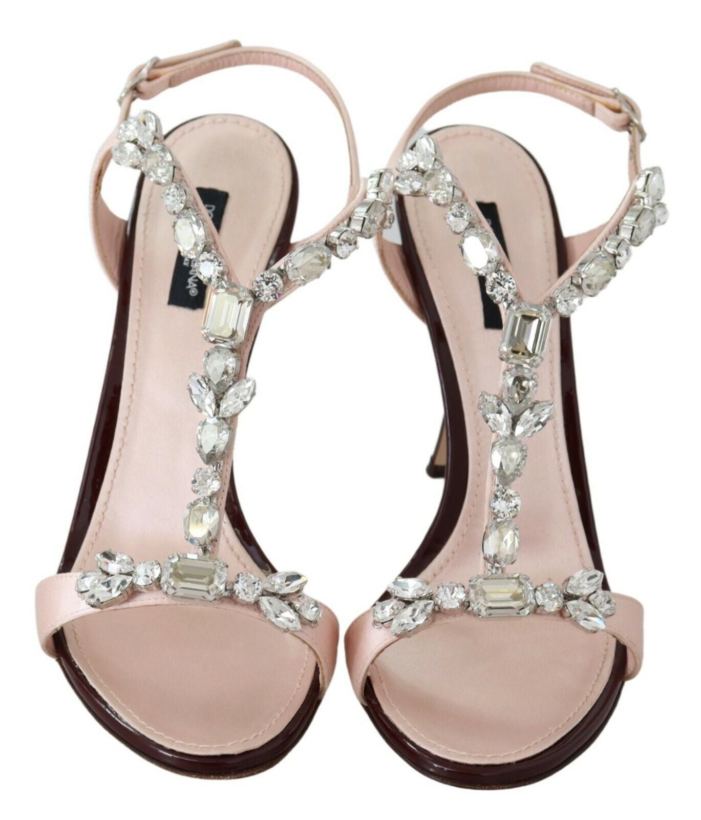 Dolce &amp; Gabbana Kristallverzierte Stiletto-Sandalen