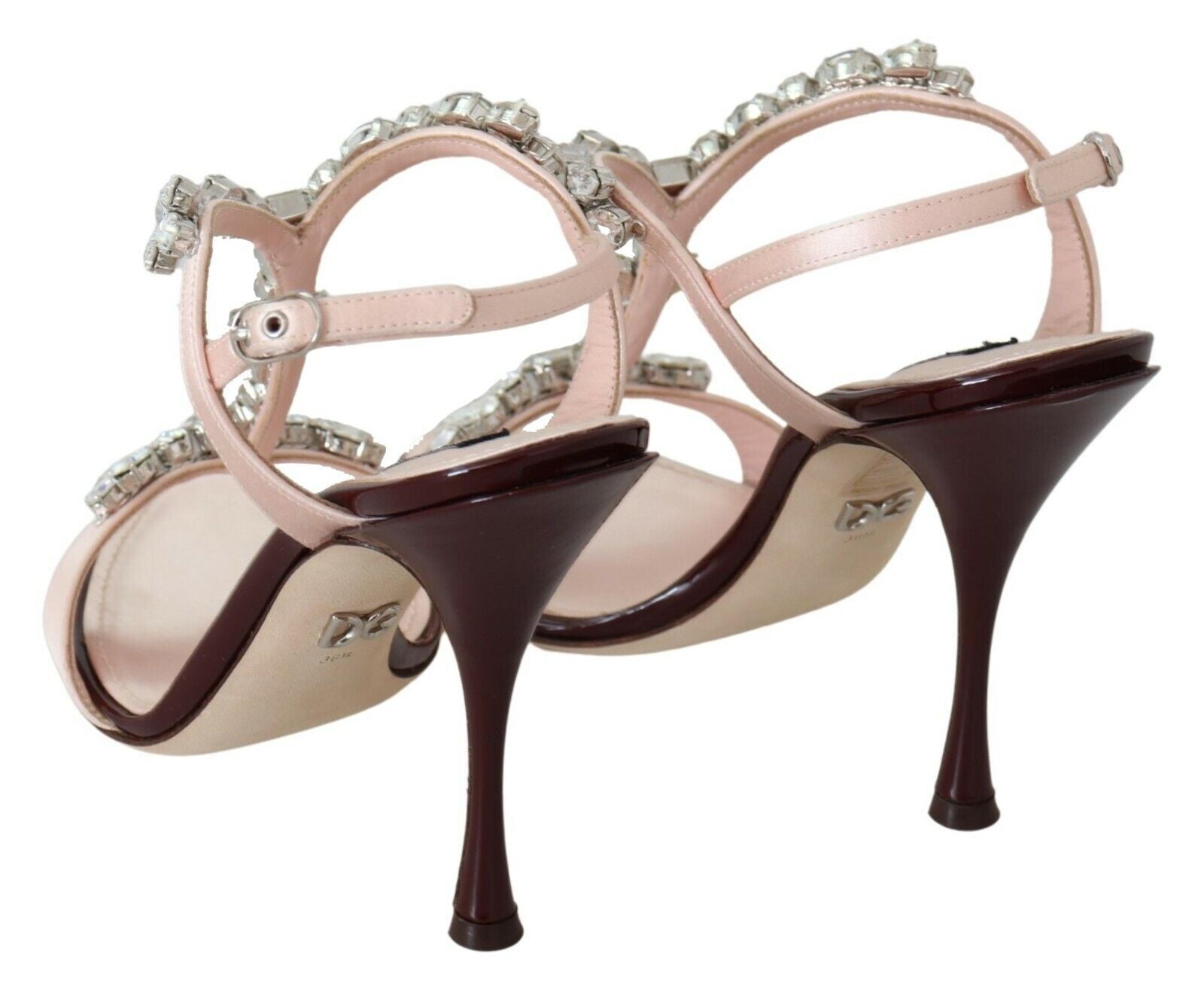 Dolce &amp; Gabbana Kristallverzierte Stiletto-Sandalen