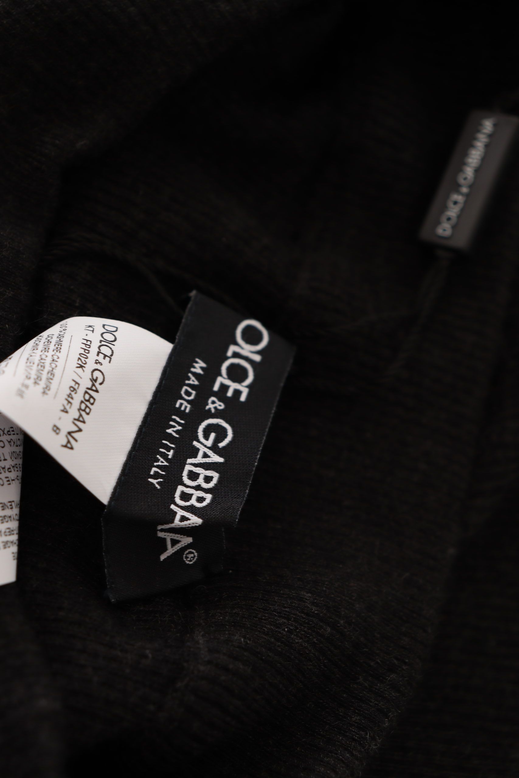 Colanți eleganți gri din cașmir Dolce &amp; Gabbana | Lux de iarnă