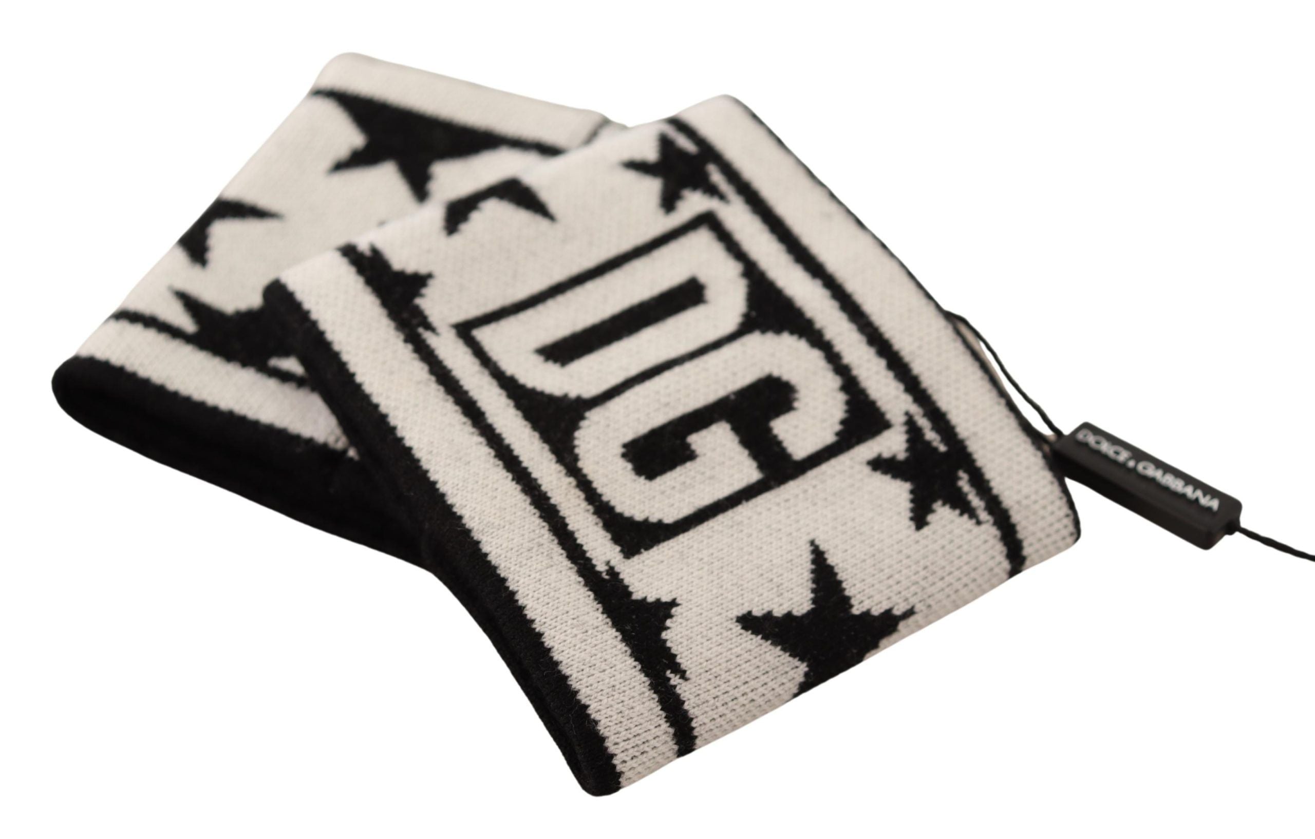 Dolce &amp; Gabbana – Elegantes, einfarbiges Armbandset aus Wolle