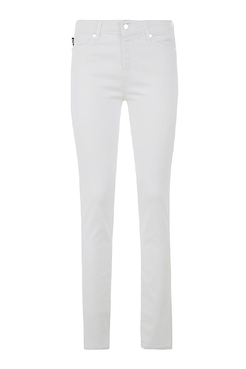 Love Moschino Weiße Baumwolljeans für Damen