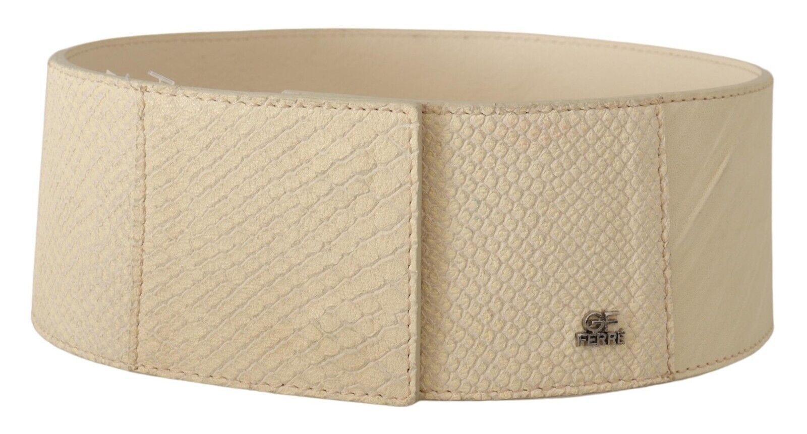 GF Ferre Eleganter Off-White Fashion Gürtel