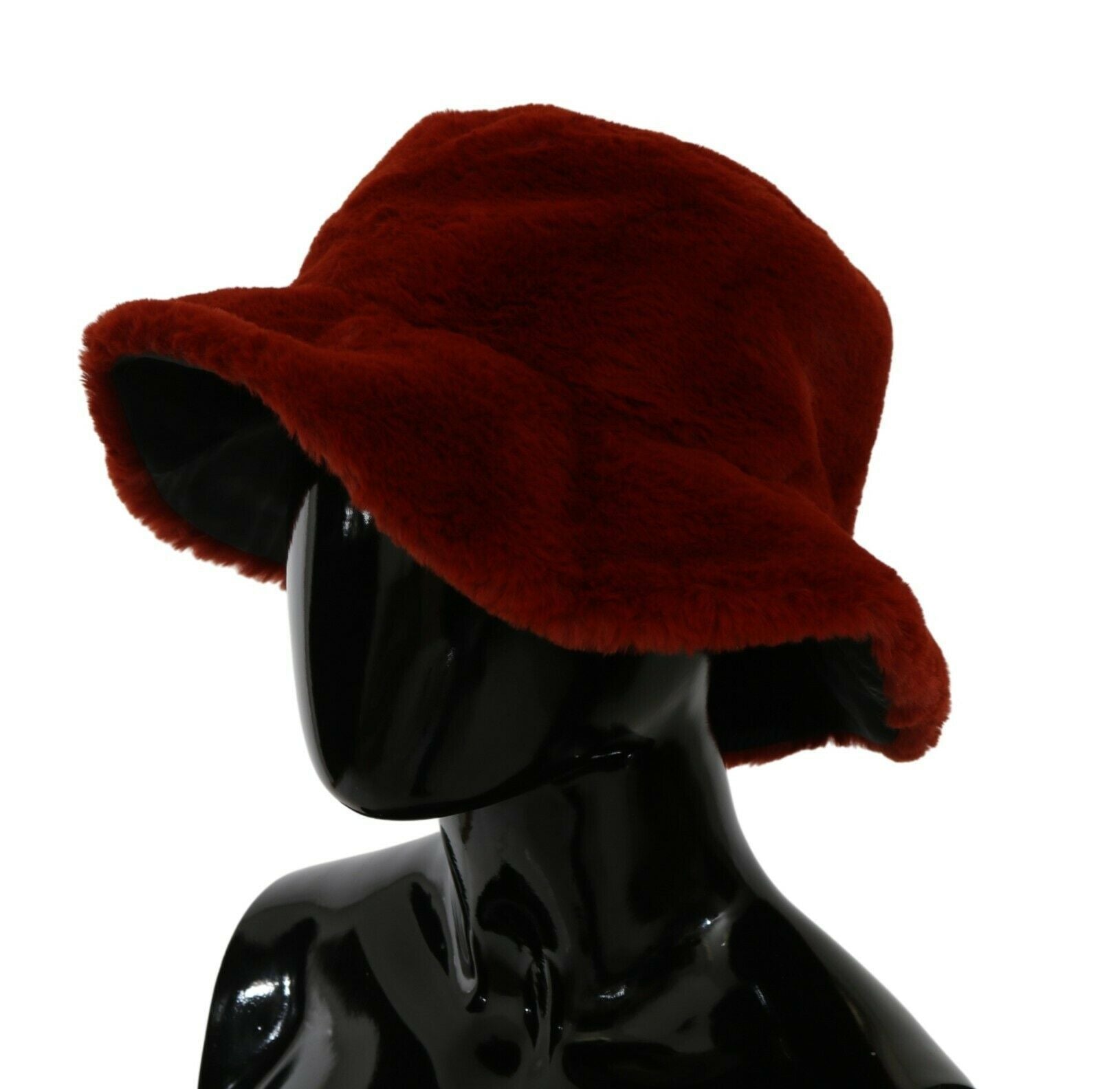 Șapcă Dolce &amp; Gabbana Elegant Red Bucket cu Detalii Logo
