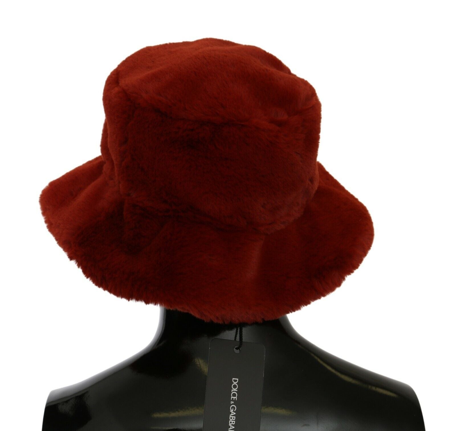 Șapcă Dolce &amp; Gabbana Elegant Red Bucket cu Detalii Logo