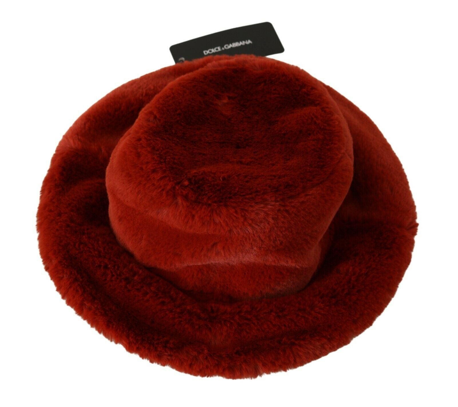 Șapcă Dolce &amp; Gabbana Elegant Red Bucket cu Detalii Logo