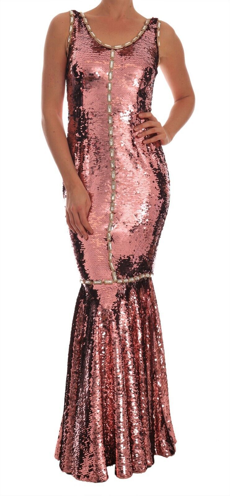 Rochie Dolce &amp; Gabbana Enchanted Sicily Fairy Tale cu paiete