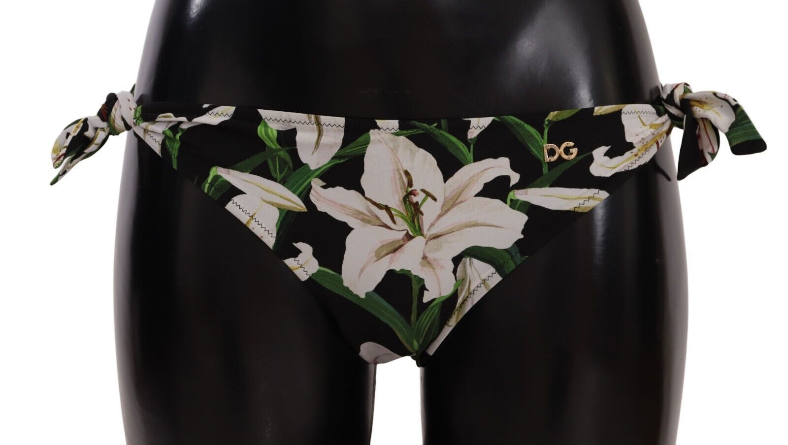 Dolce &amp; Gabbana Elegantes Bikinihöschen mit Lilien-Print