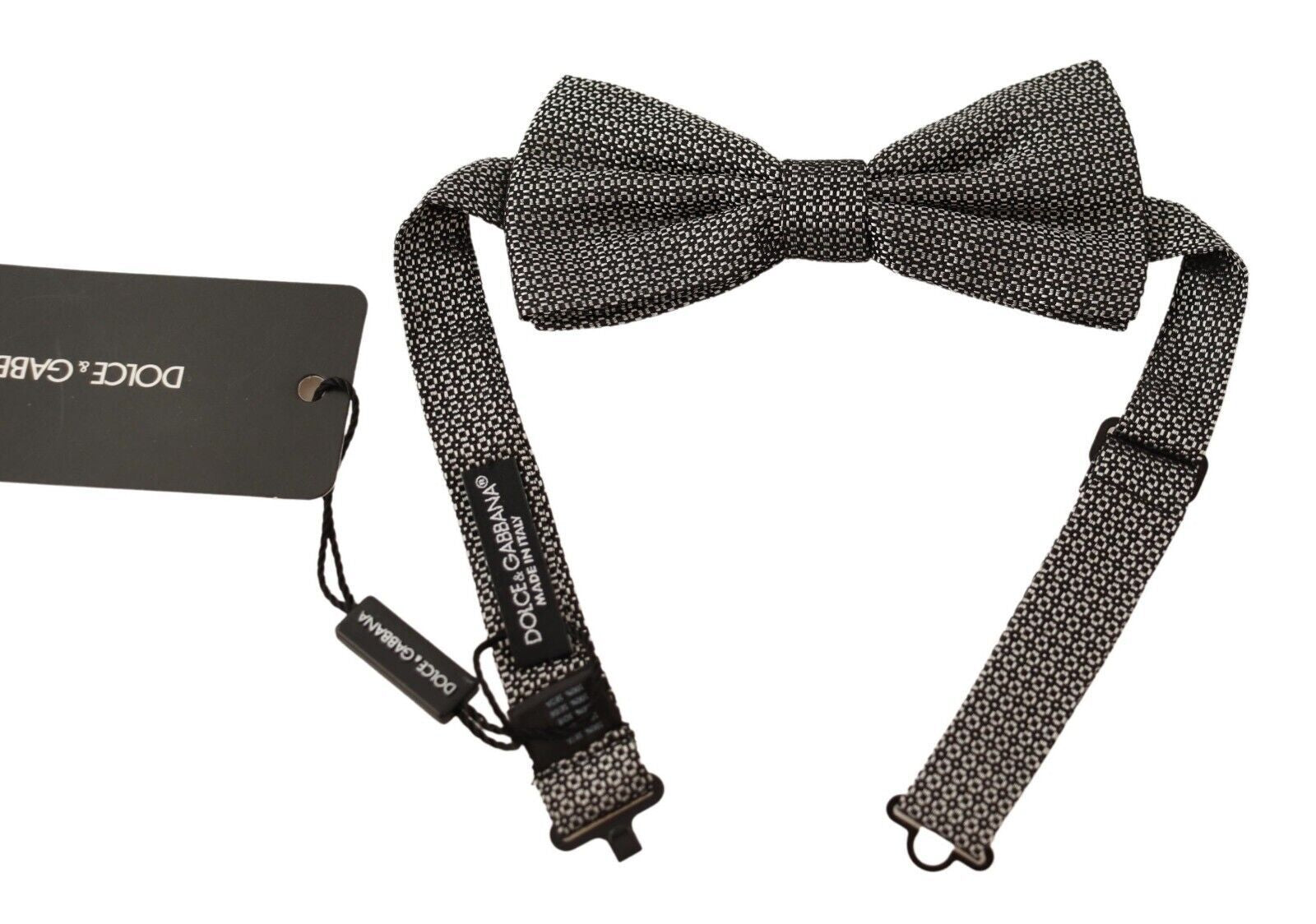 Papion elegant din mătase multicoloră Dolce &amp; Gabbana