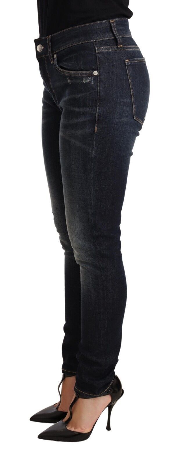 Dolce &amp; Gabbana Schicke, blaue Slim-Skinny-Jeans