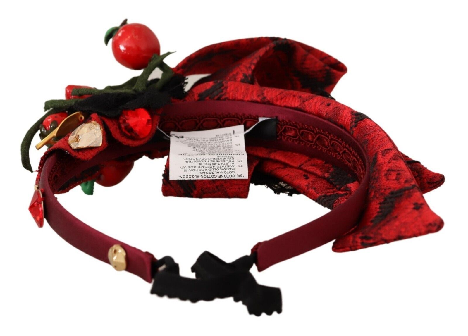 Diademă Dolce &amp; Gabbana cu cristale Exquisite Berry