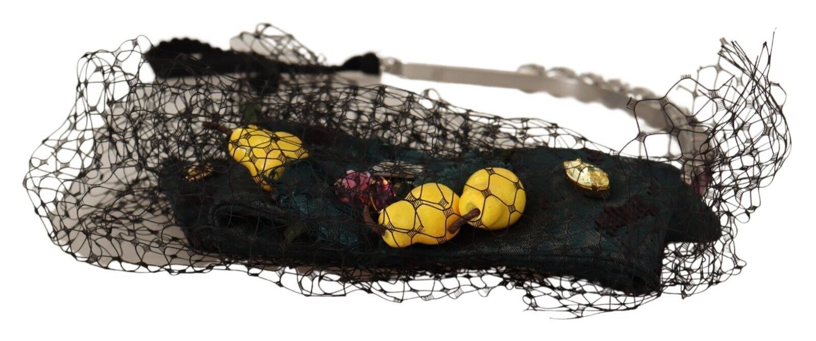 Dolce &amp; Gabbana Diademă cu cristale în nuanțe de bijuterie