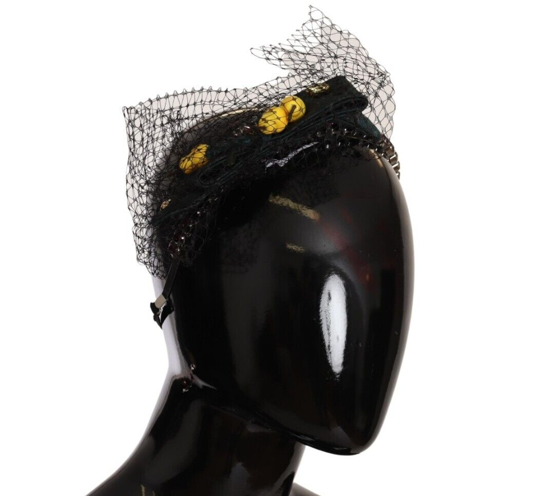 Dolce &amp; Gabbana Diademă cu cristale în nuanțe de bijuterie