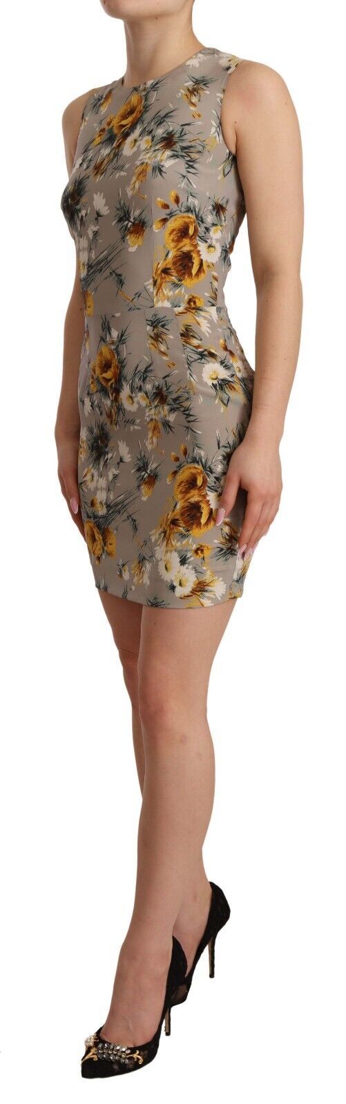 Rochie mini elegantă cu imprimeu floral Dolce &amp; Gabbana