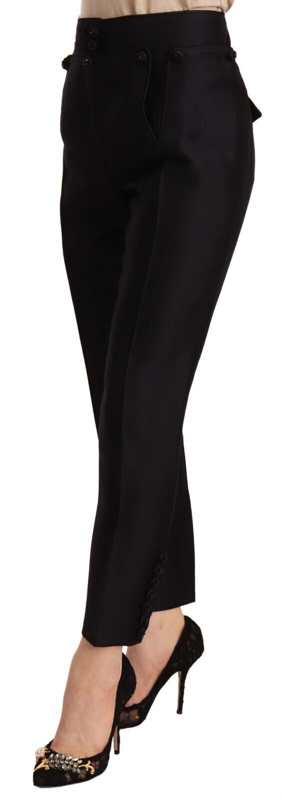 Dsquared² Schicke High-Waist-Cropped-Hose
