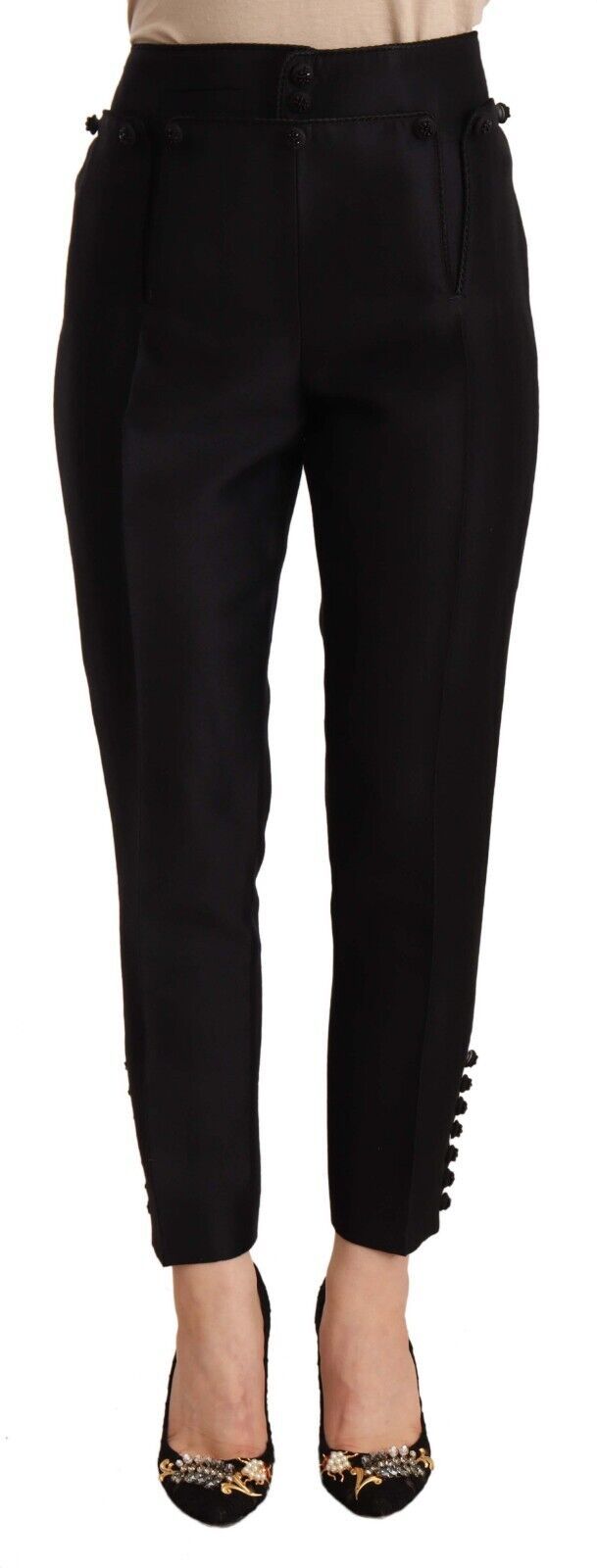 Dsquared² Schicke High-Waist-Cropped-Hose