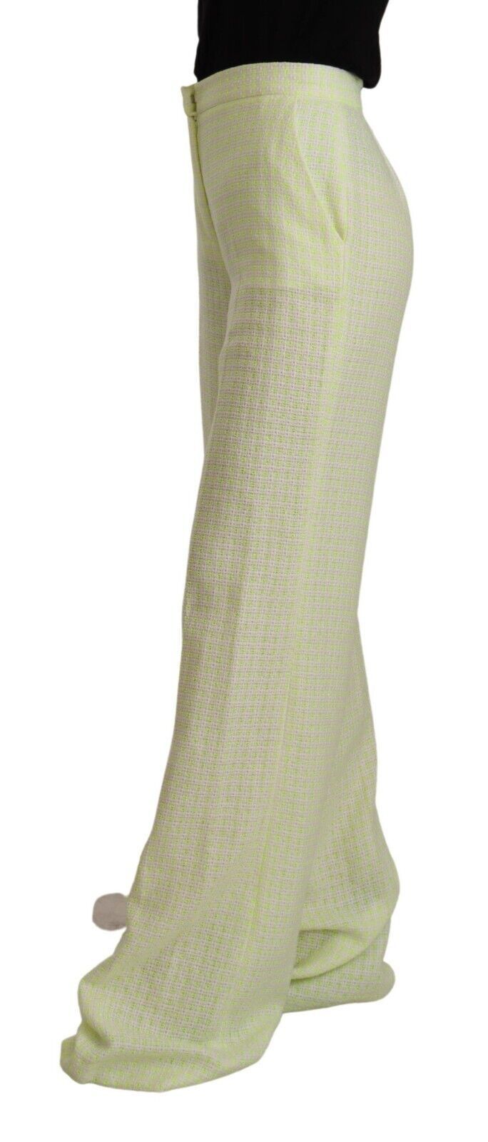 Schicke Hose mit hoher Taille und geradem Bein von MSGM