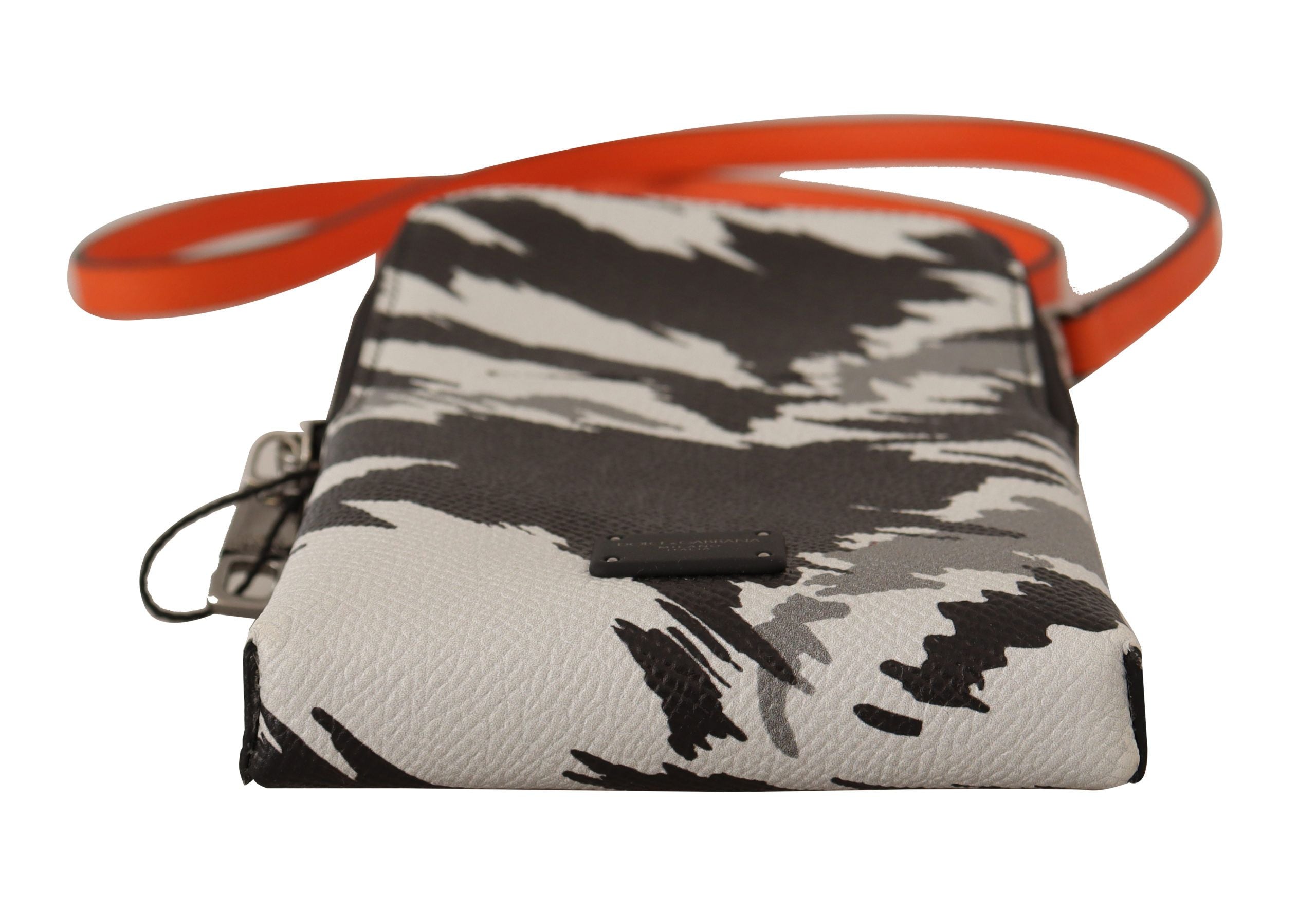 Dolce &amp; Gabbana Elegantes Umhängeband aus Leder für die Handytasche