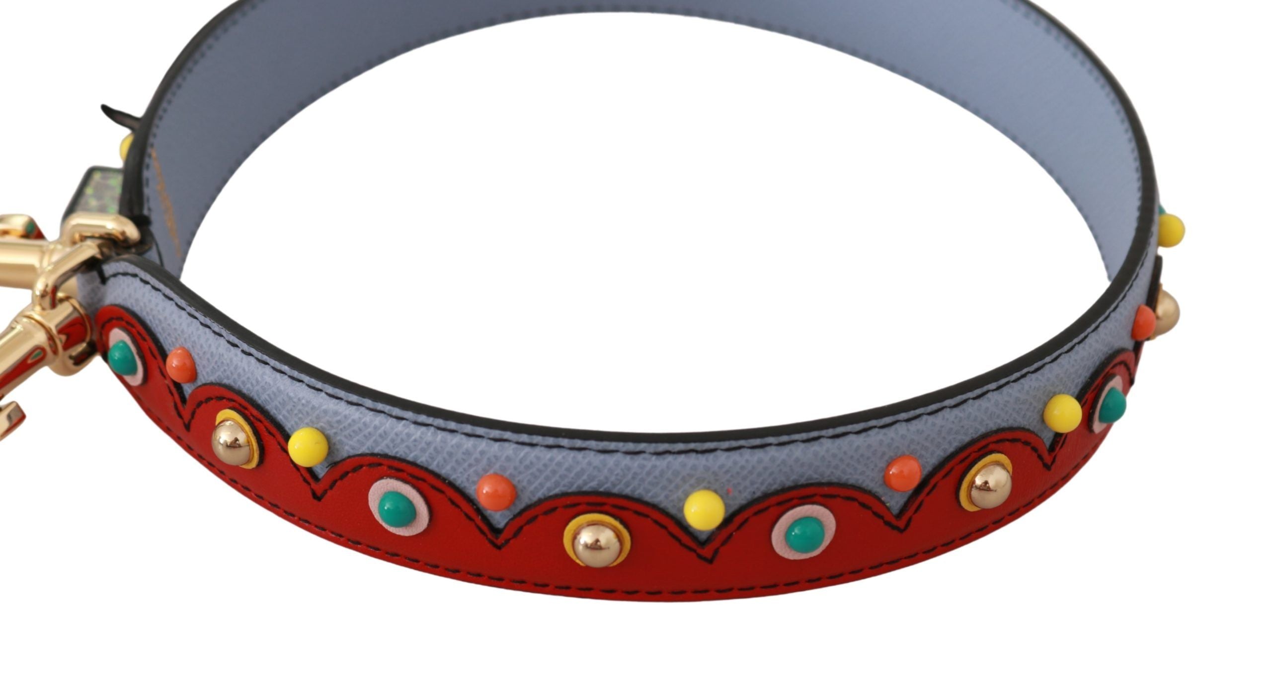 Dolce &amp; Gabbana Curea de umăr elegantă din piele multicoloră