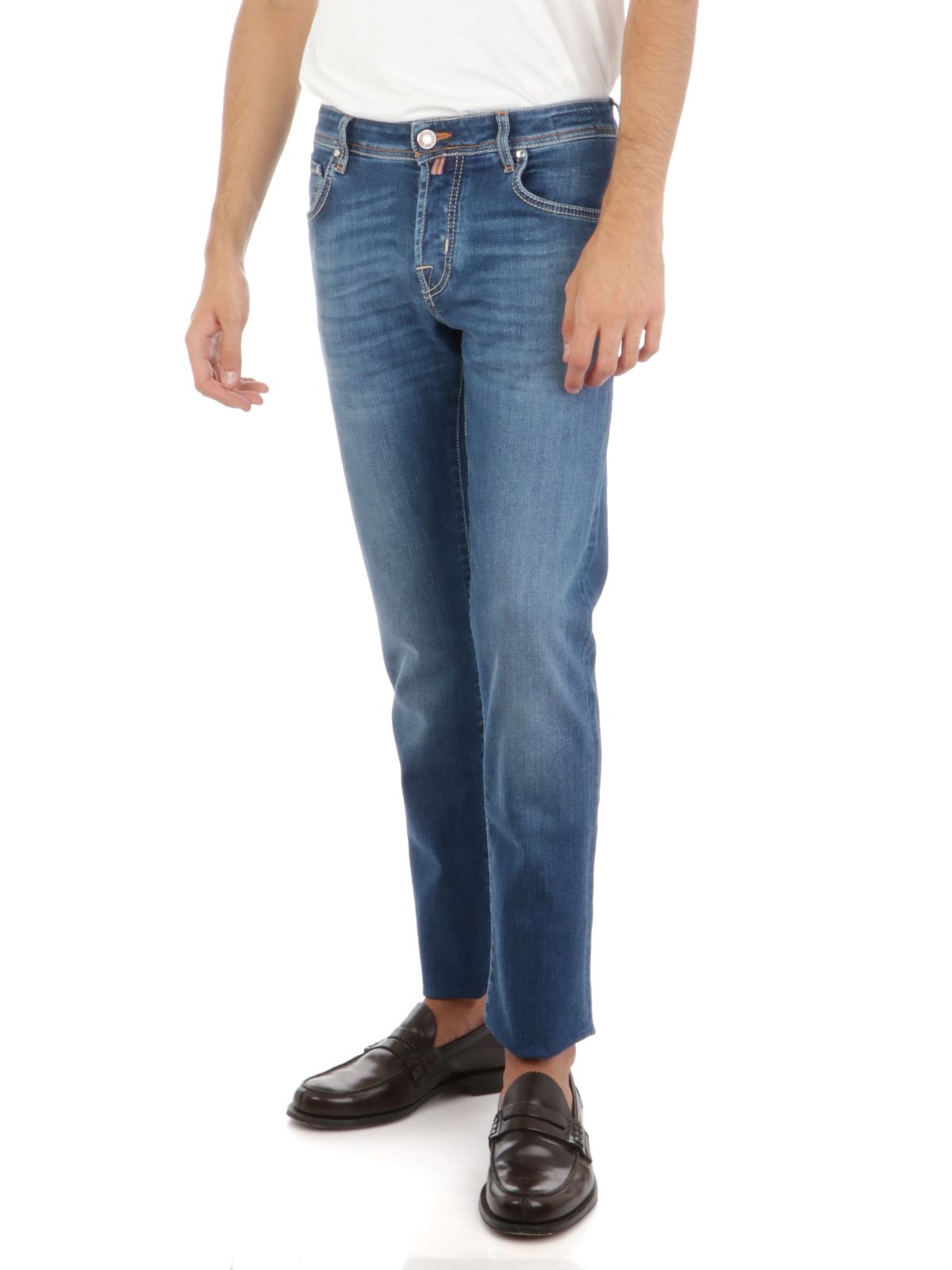 Jacob Cohen Herren Slim Fit Jeans in Blau