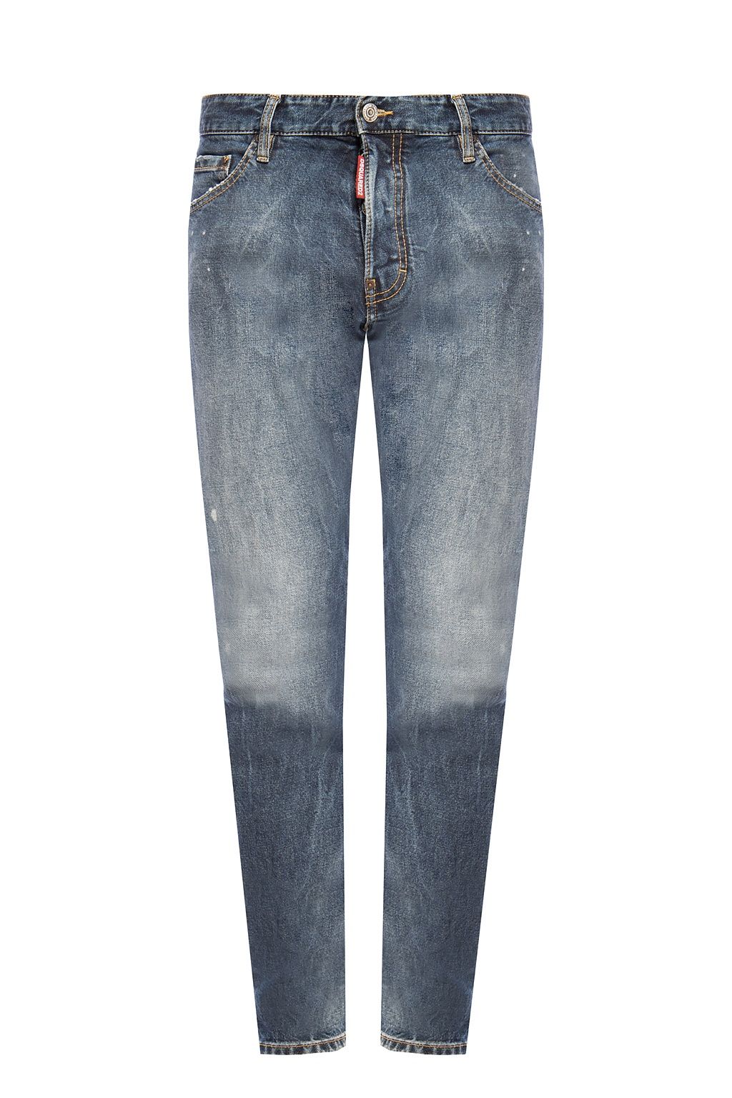 Dsquared² – Marineblaue Distressed-Jeans „Cool Guy Jean“