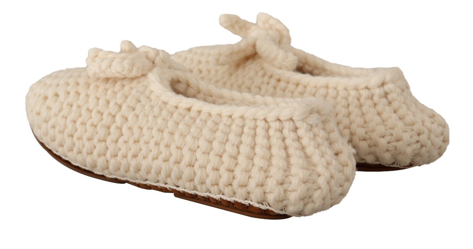 Dolce &amp; Gabbana Schicke Ballerinas aus Wollstrick