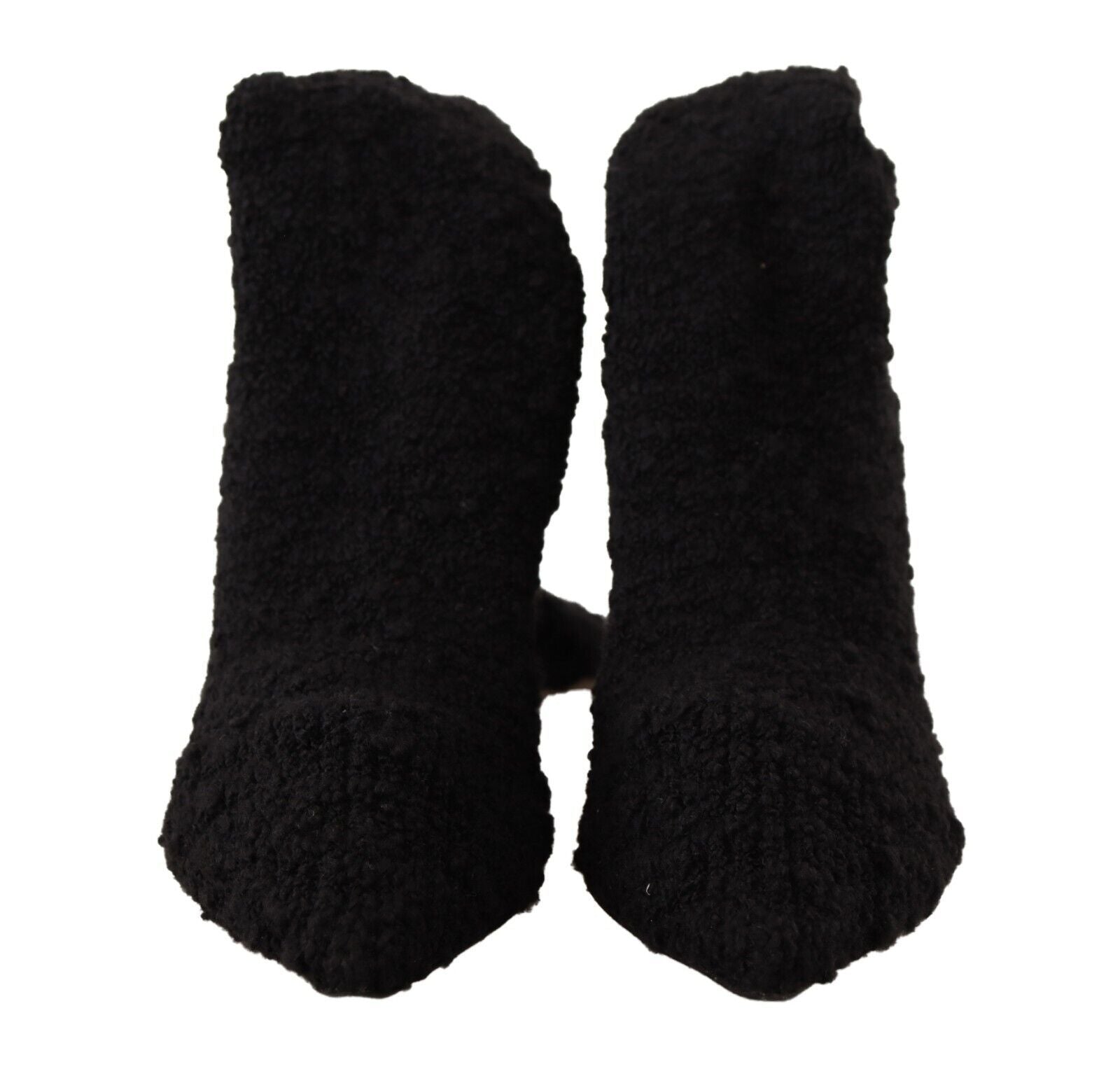 Dolce &amp; Gabbana Schicke schwarze Stretch-Sockenstiefel