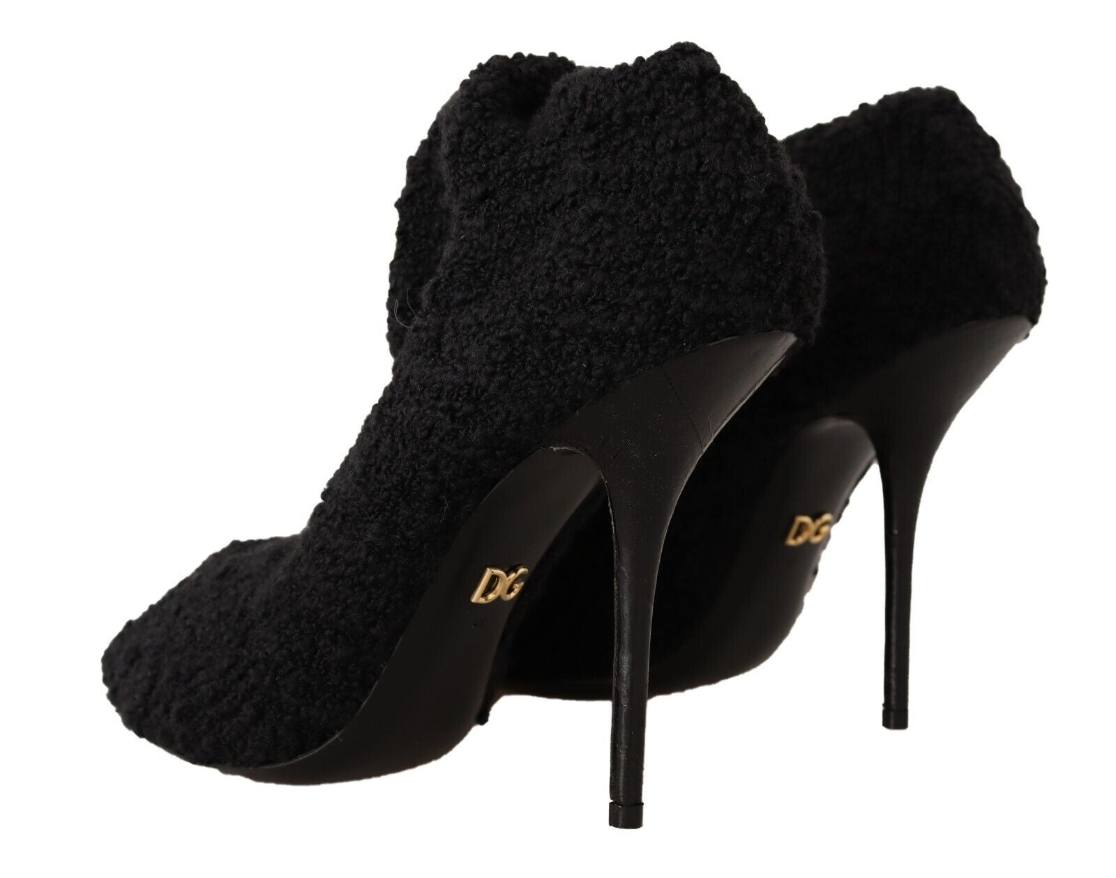 Dolce &amp; Gabbana Schicke schwarze Stretch-Sockenstiefel