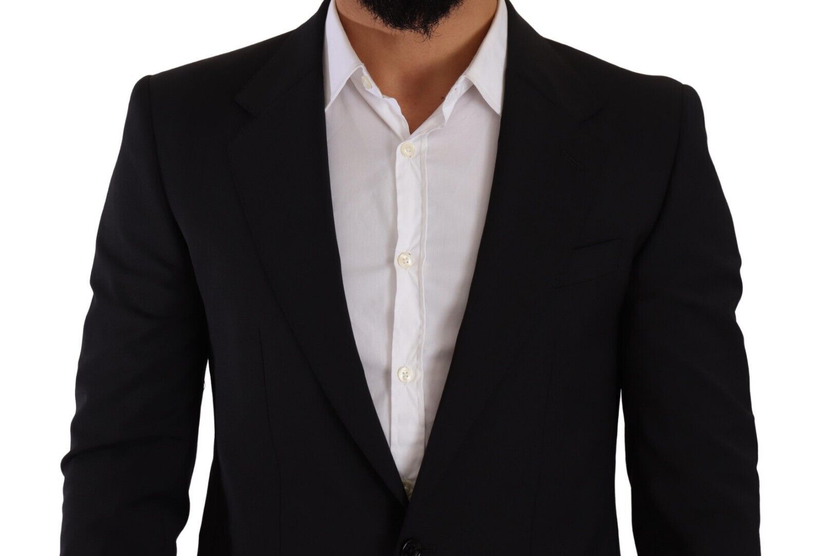 Dolce &amp; Gabbana – Eleganter schwarzer Martini-Blazer und Weste im Slim Fit