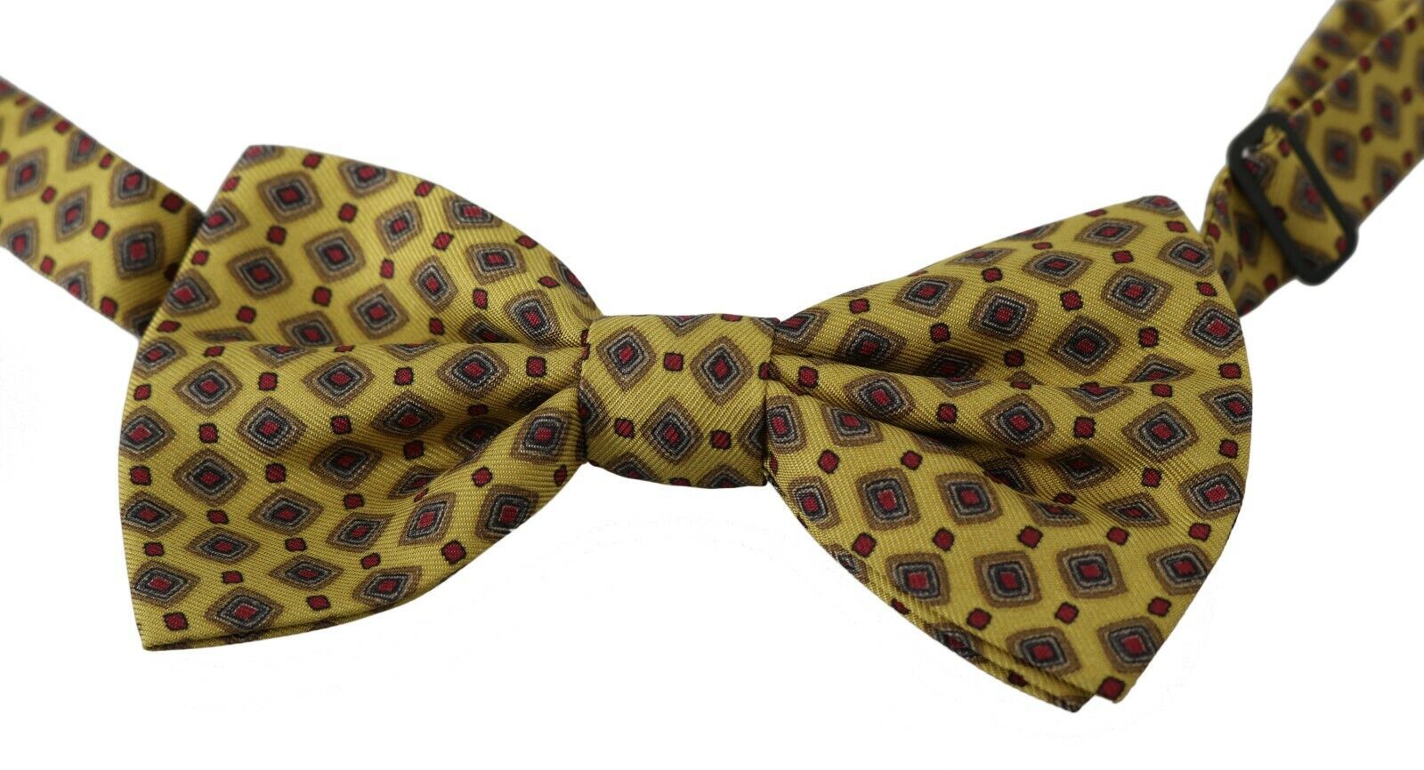 Papion elegant din mătase galbenă Dolce &amp; Gabbana