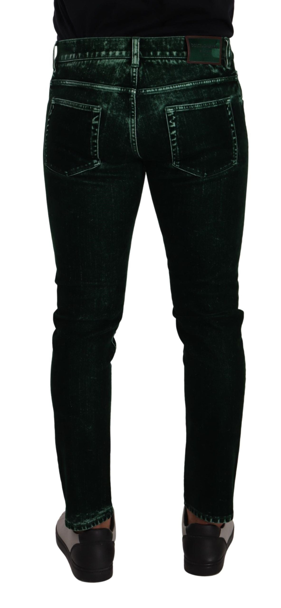 Dolce &amp; Gabbana Elegante Skinny-Jeans aus Baumwollmischung